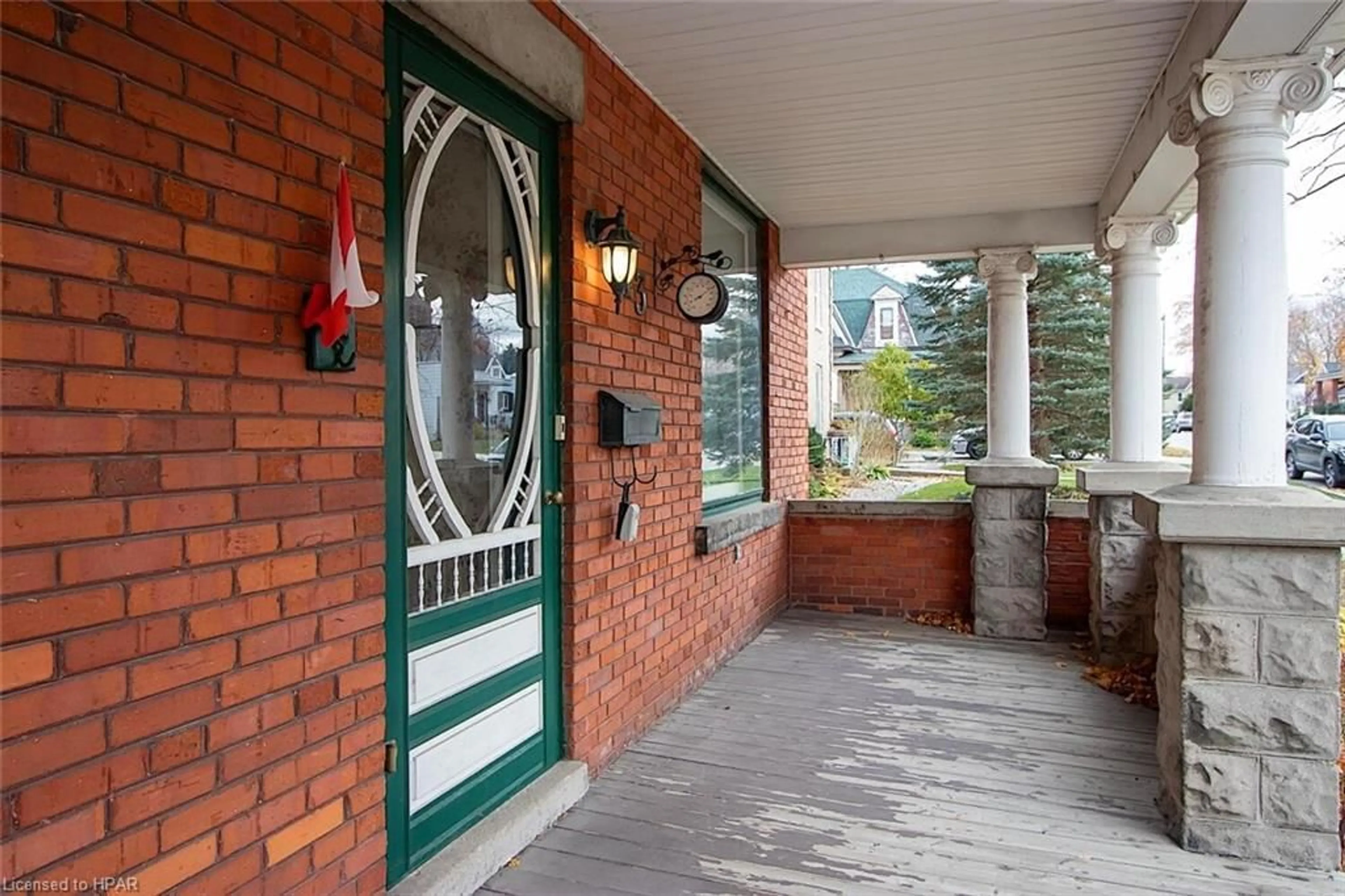 Indoor foyer, wood floors for 43 Toronto St, Mitchell Ontario N0K 1N0