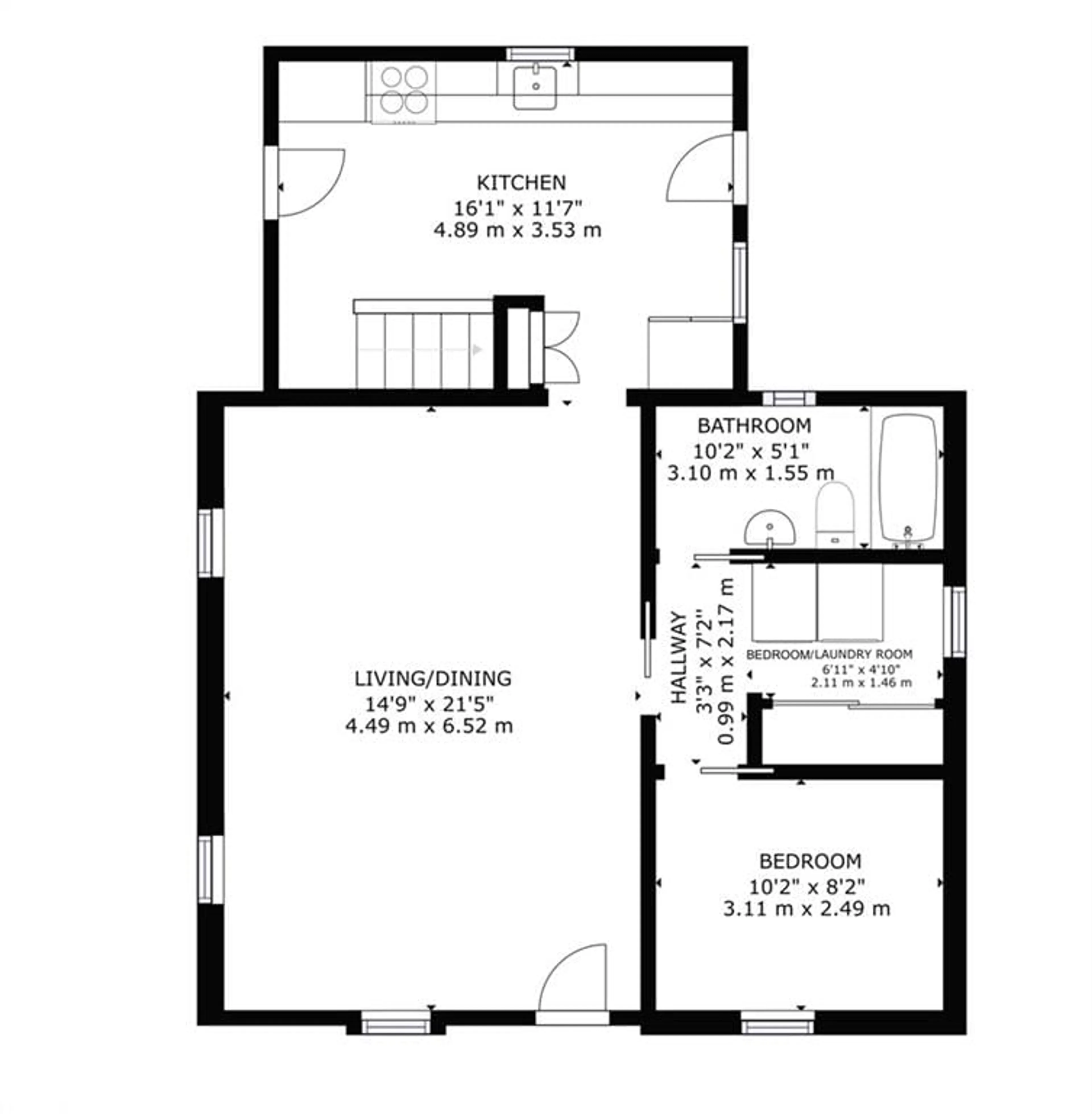 Floor plan for 72 Cambridge St, Lindsay Ontario K9V 3C5