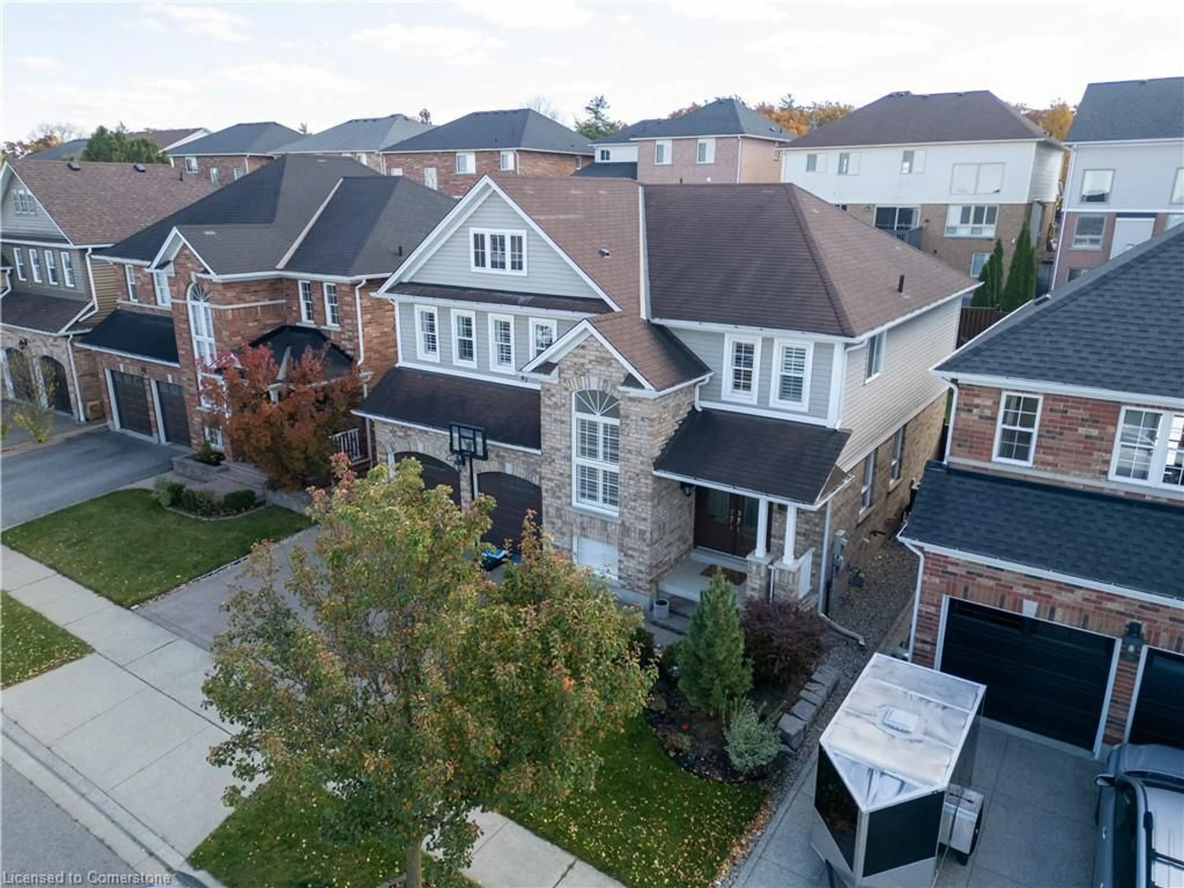 A pic from exterior of the house or condo, the street view for 24 Triller Ave, Cambridge Ontario N1P 1J9