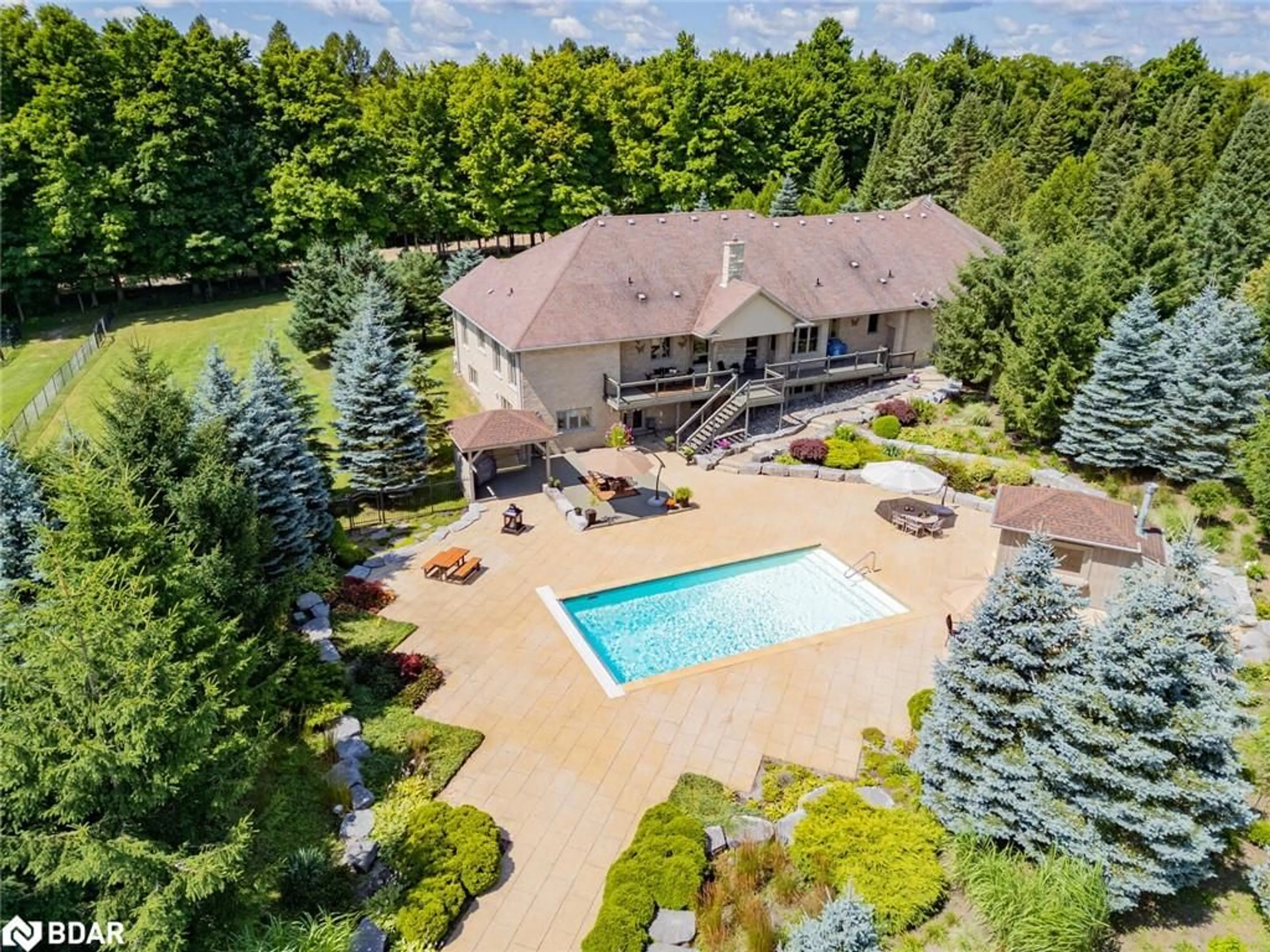 Indoor or outdoor pool for 4987 Erin Fourth Line, Erin Ontario L7J 2L8