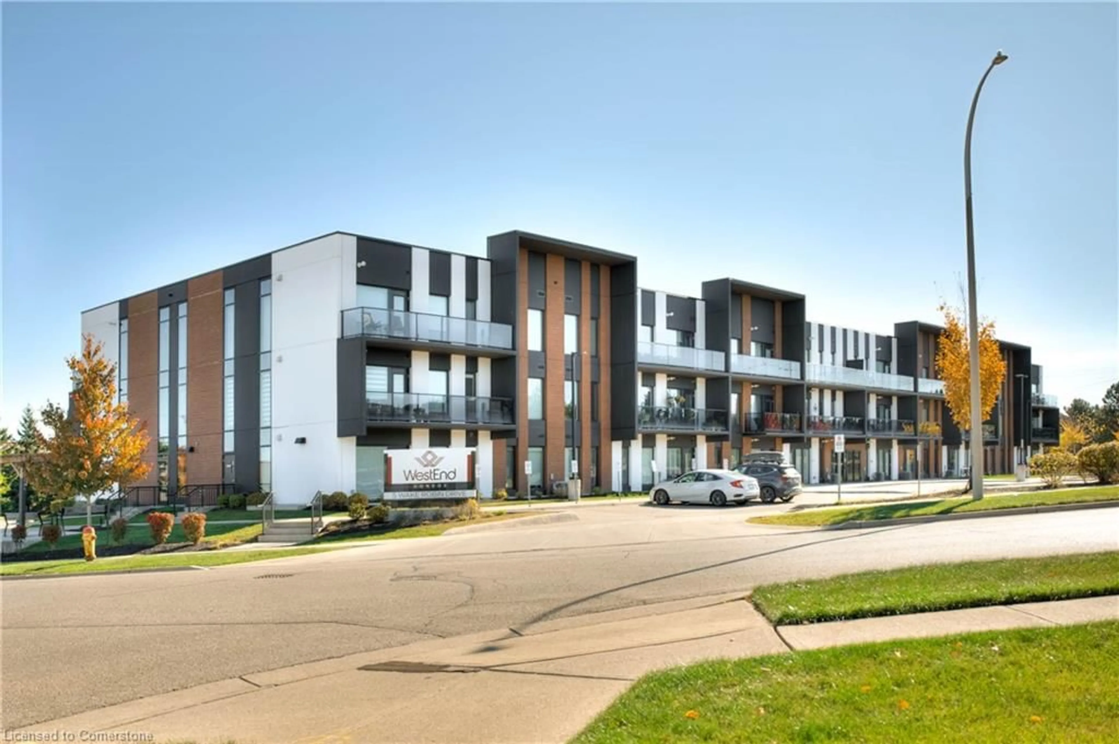 A pic from exterior of the house or condo, the front or back of building for 5 Wake Robin Dr #211, Kitchener Ontario N2E 3L2