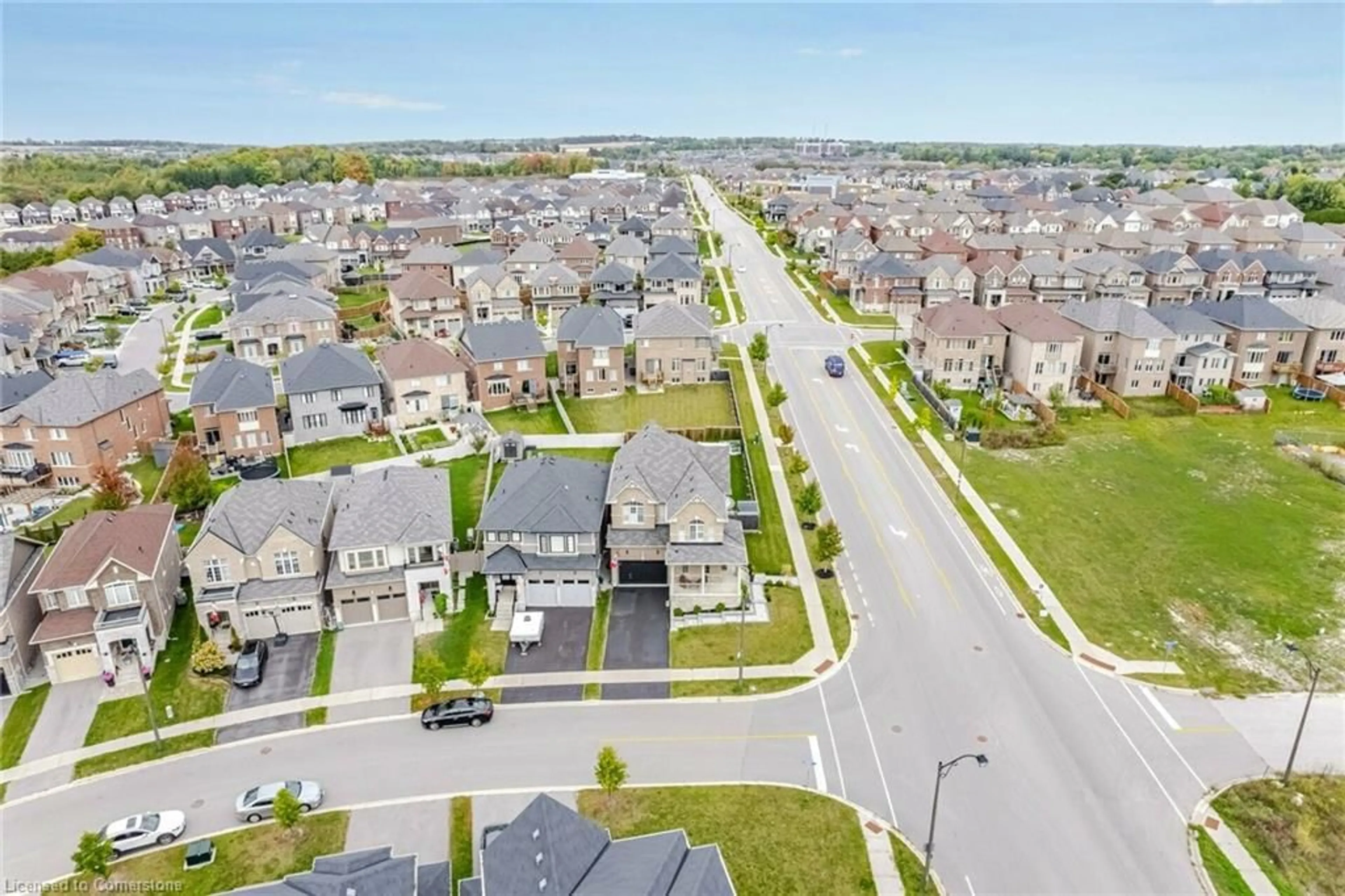 Frontside or backside of a home, the street view for 2 Hackett St, East Gwillimbury Ontario L9N 0P8