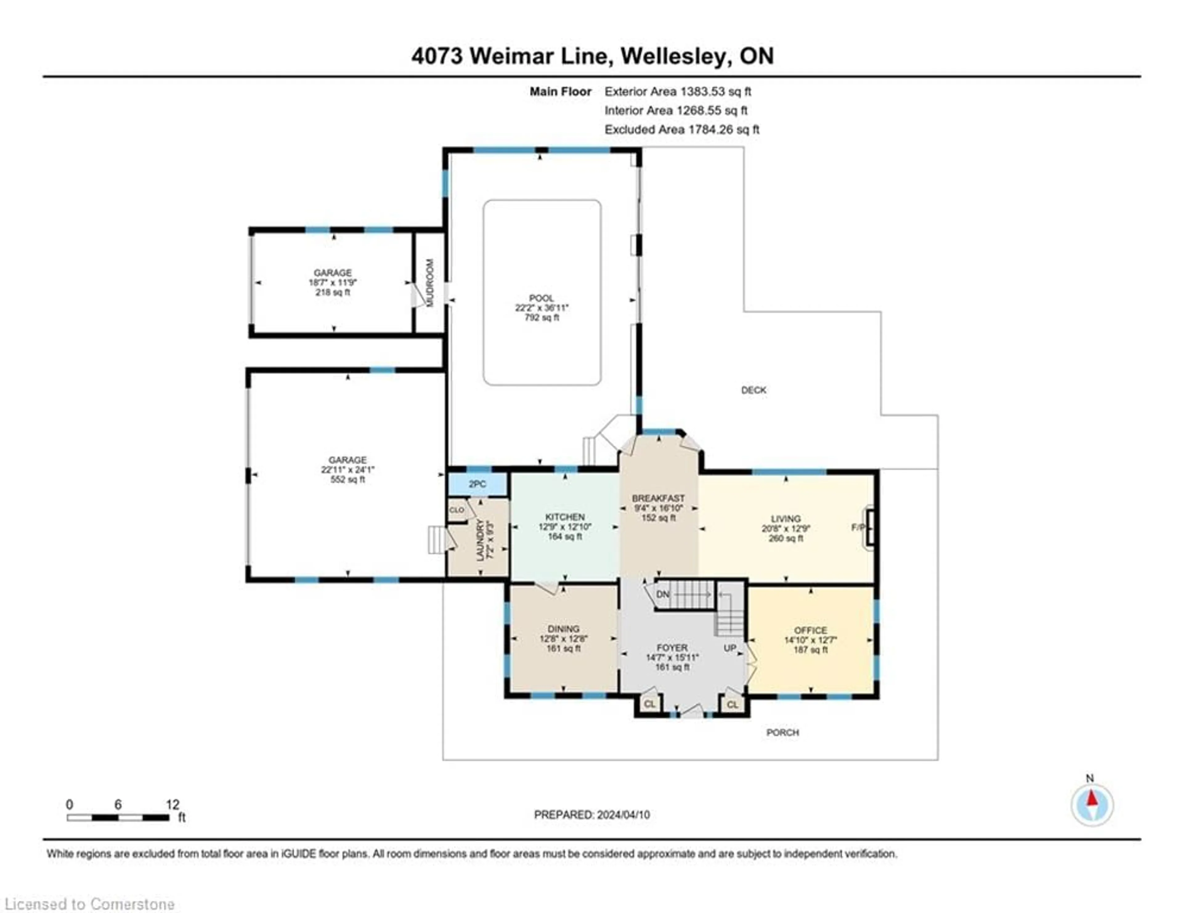 Floor plan for 4073 Weimar Line, Wellesley Ontario N0B 2T0