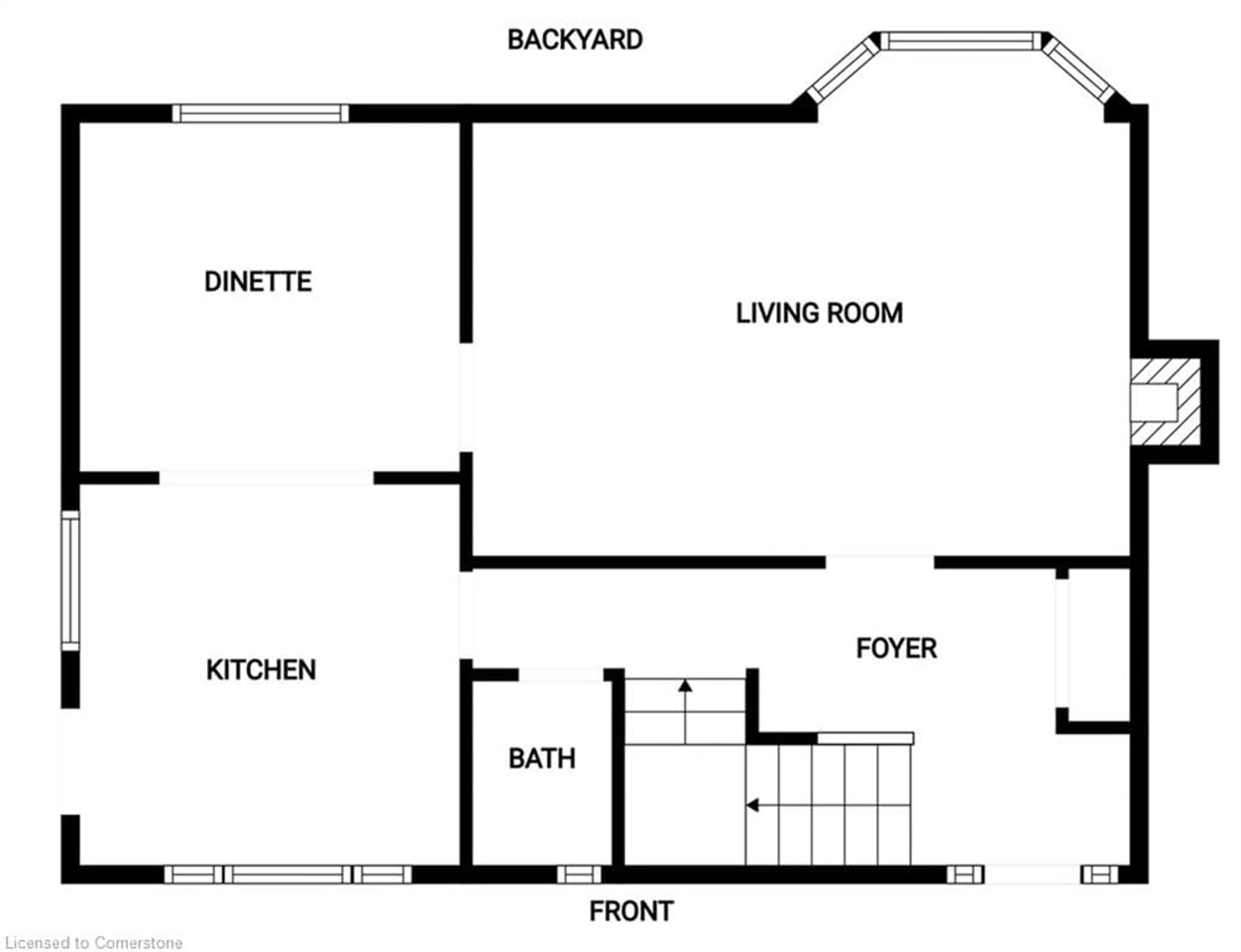 Floor plan for 18 Pleasant Ave, Dundas Ontario L9H 3S7