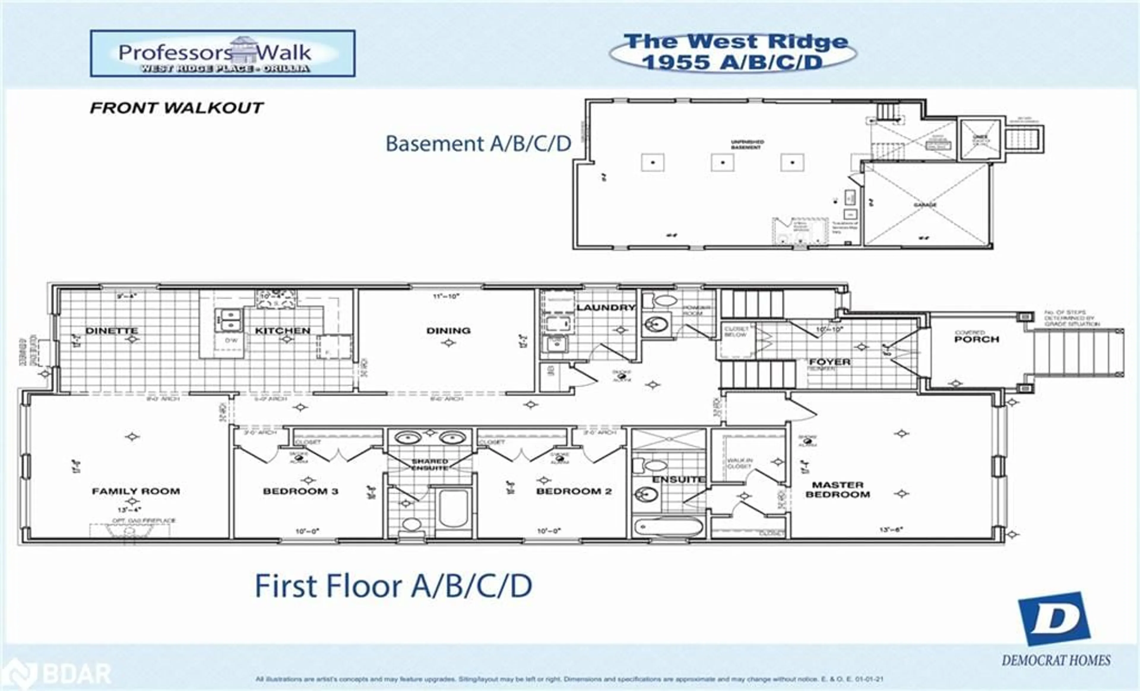 Floor plan for 66 Atlantis Drive Dr, Orillia Ontario L3V 8L4