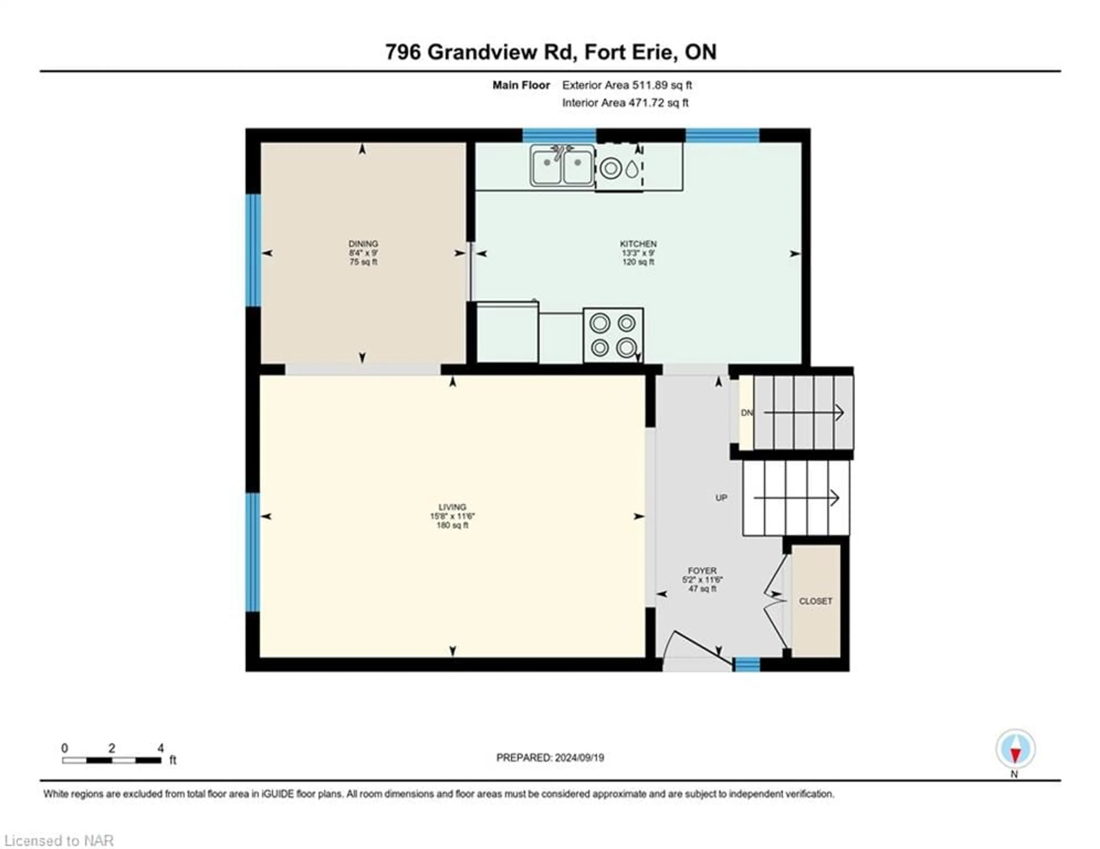 Floor plan for 796 Grandview Rd, Fort Erie Ontario L2A 4V7