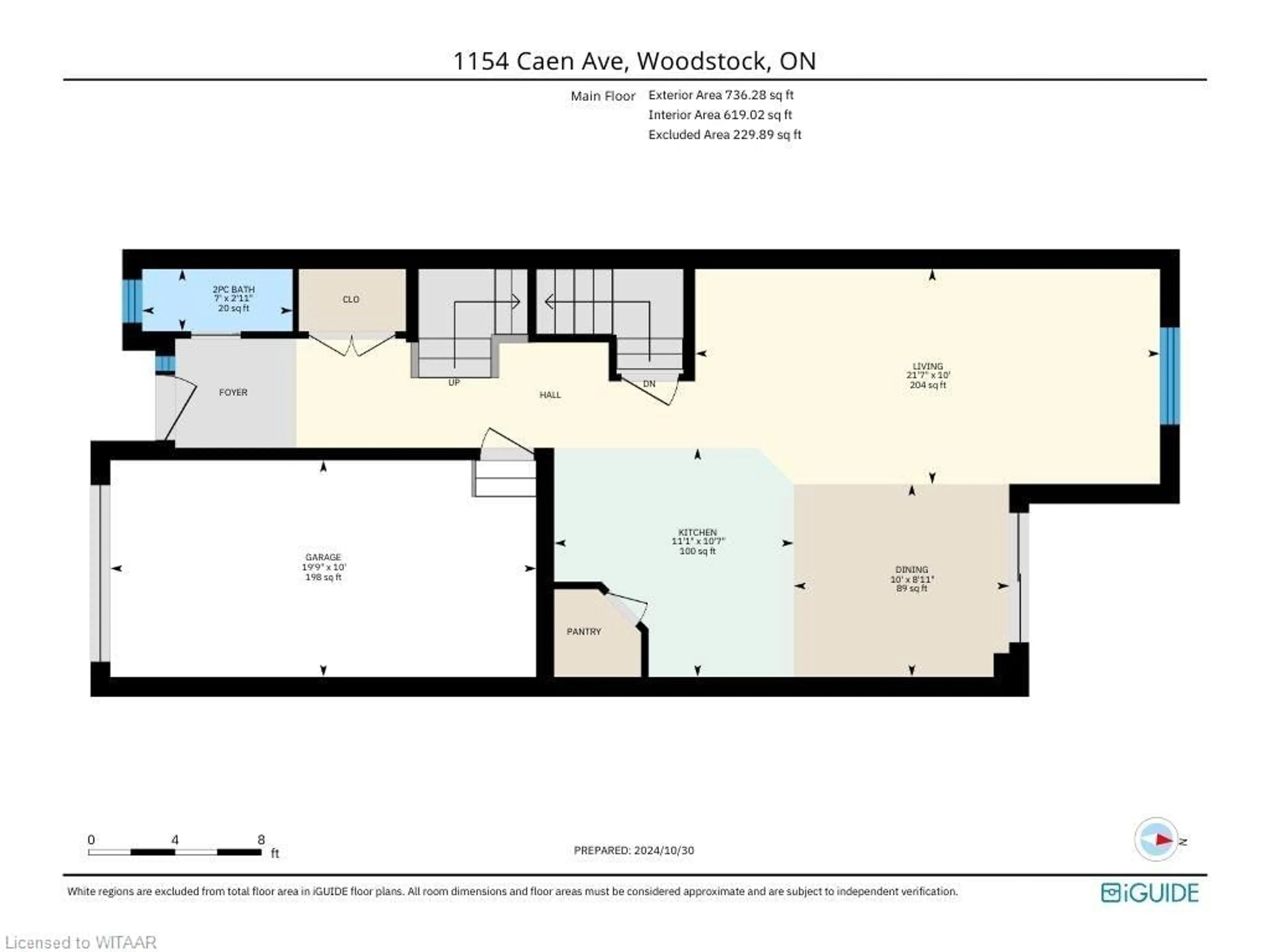 Floor plan for 1154 Caen Ave, Woodstock Ontario N4T 0G3