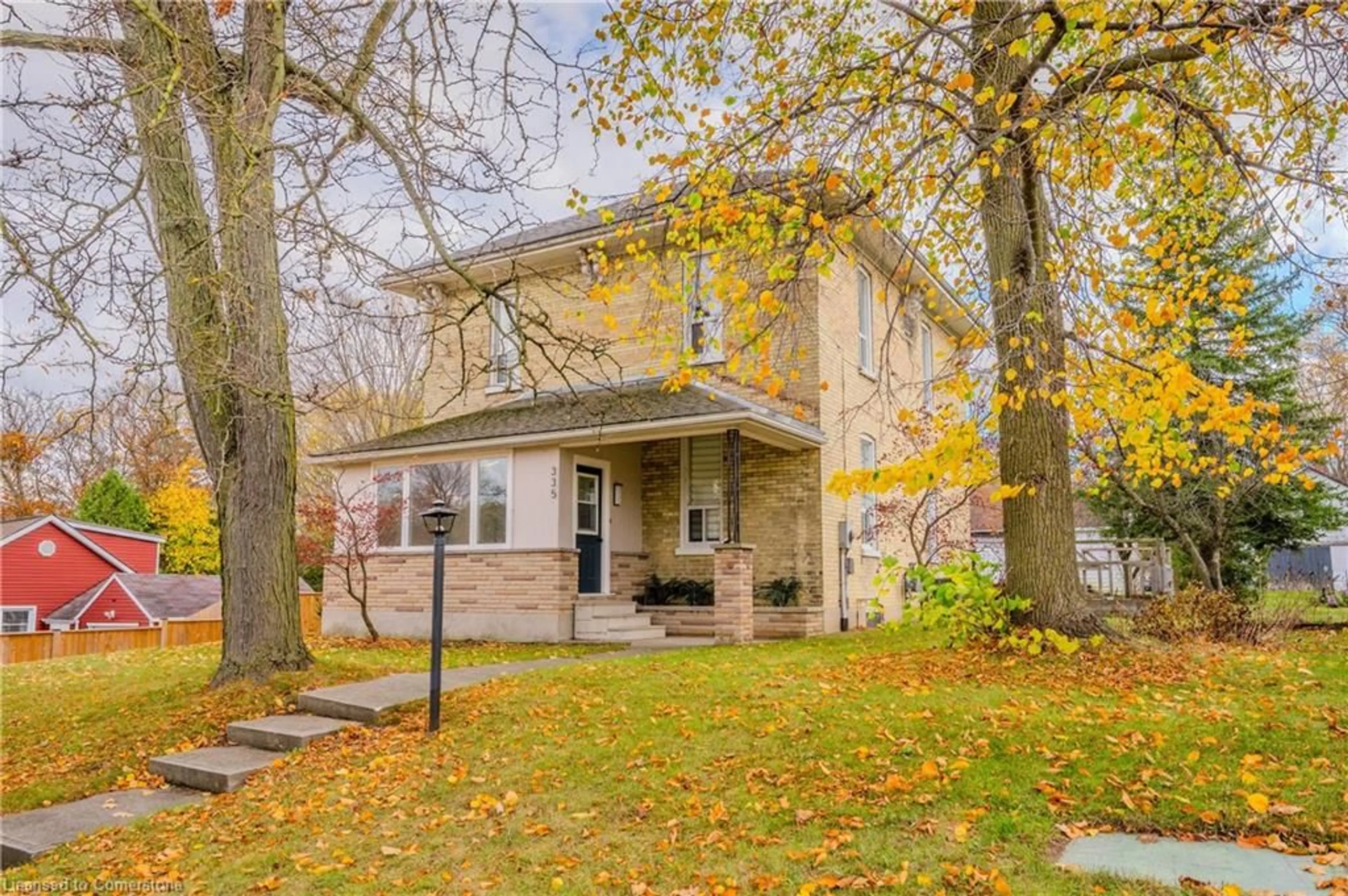 A pic from exterior of the house or condo, the street view for 335 Leopold St, Wingham Ontario N0G 2W0