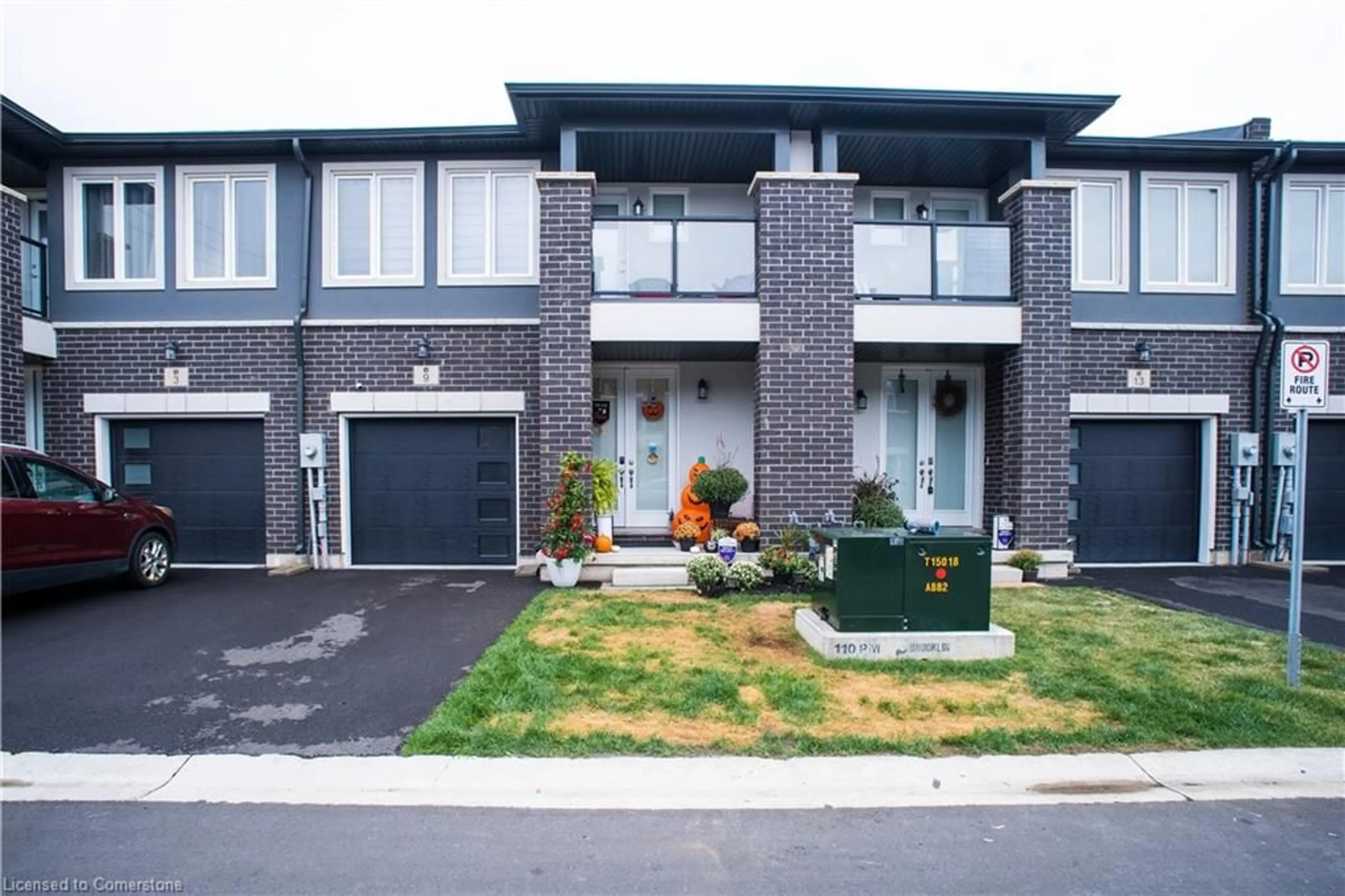 A pic from exterior of the house or condo, the street view for 9 Renfrew Trail #2, Welland Ontario L3C 0K2