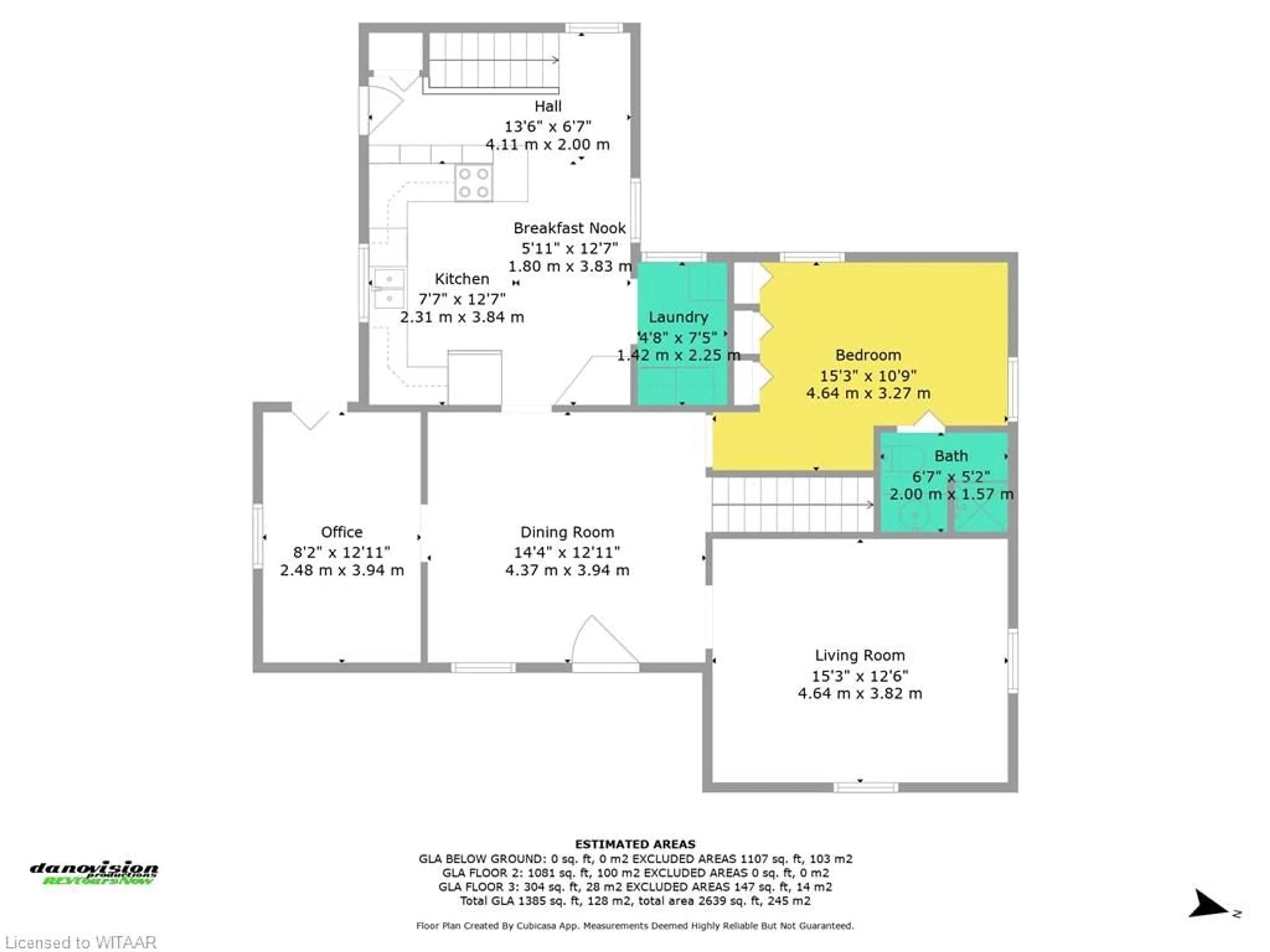 Floor plan for 292191 Culloden Line, Brownsville Ontario N0L 1C0