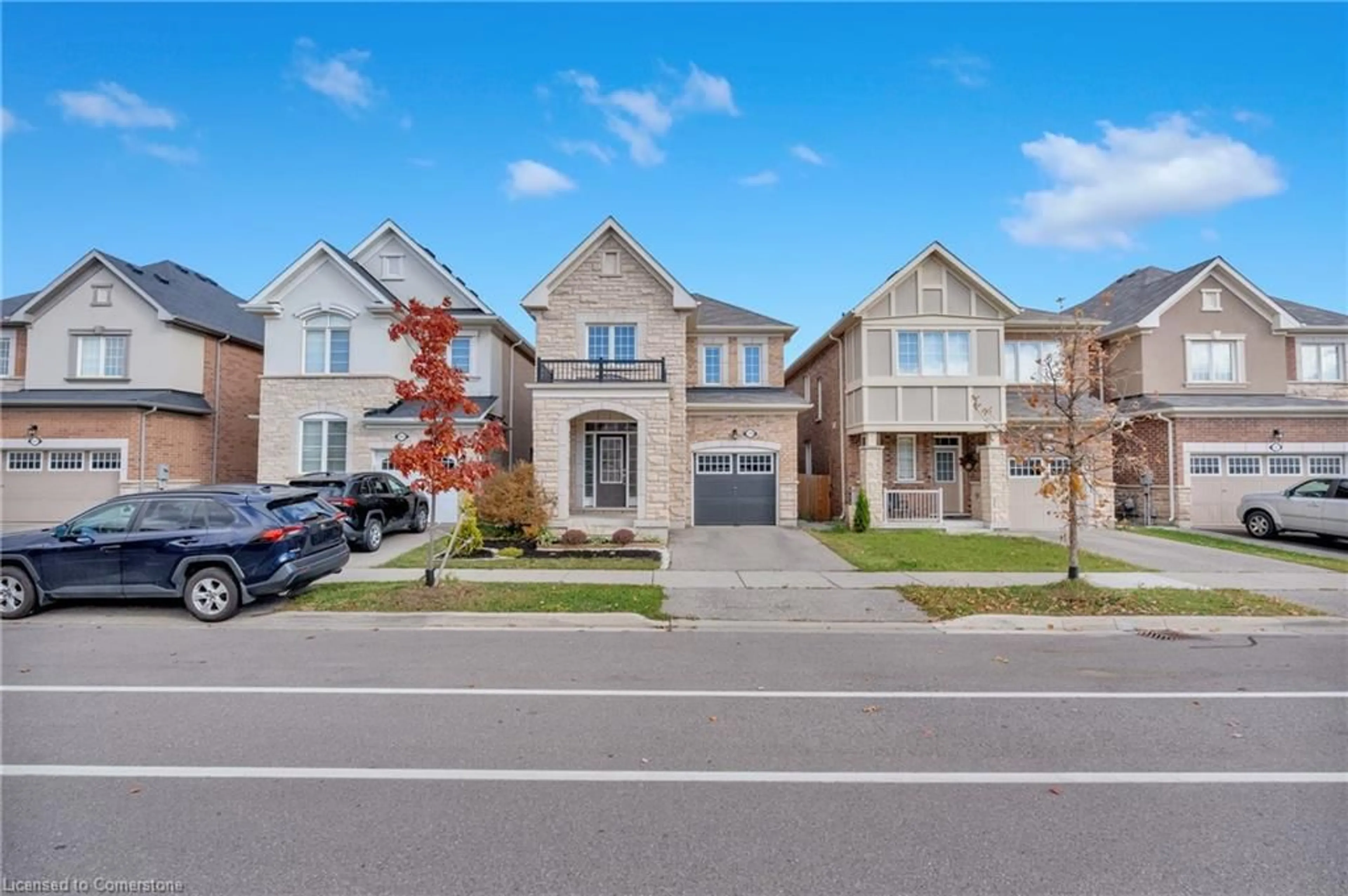 Frontside or backside of a home, the street view for 1519 Farmstead Dr, Milton Ontario L9E 0A7