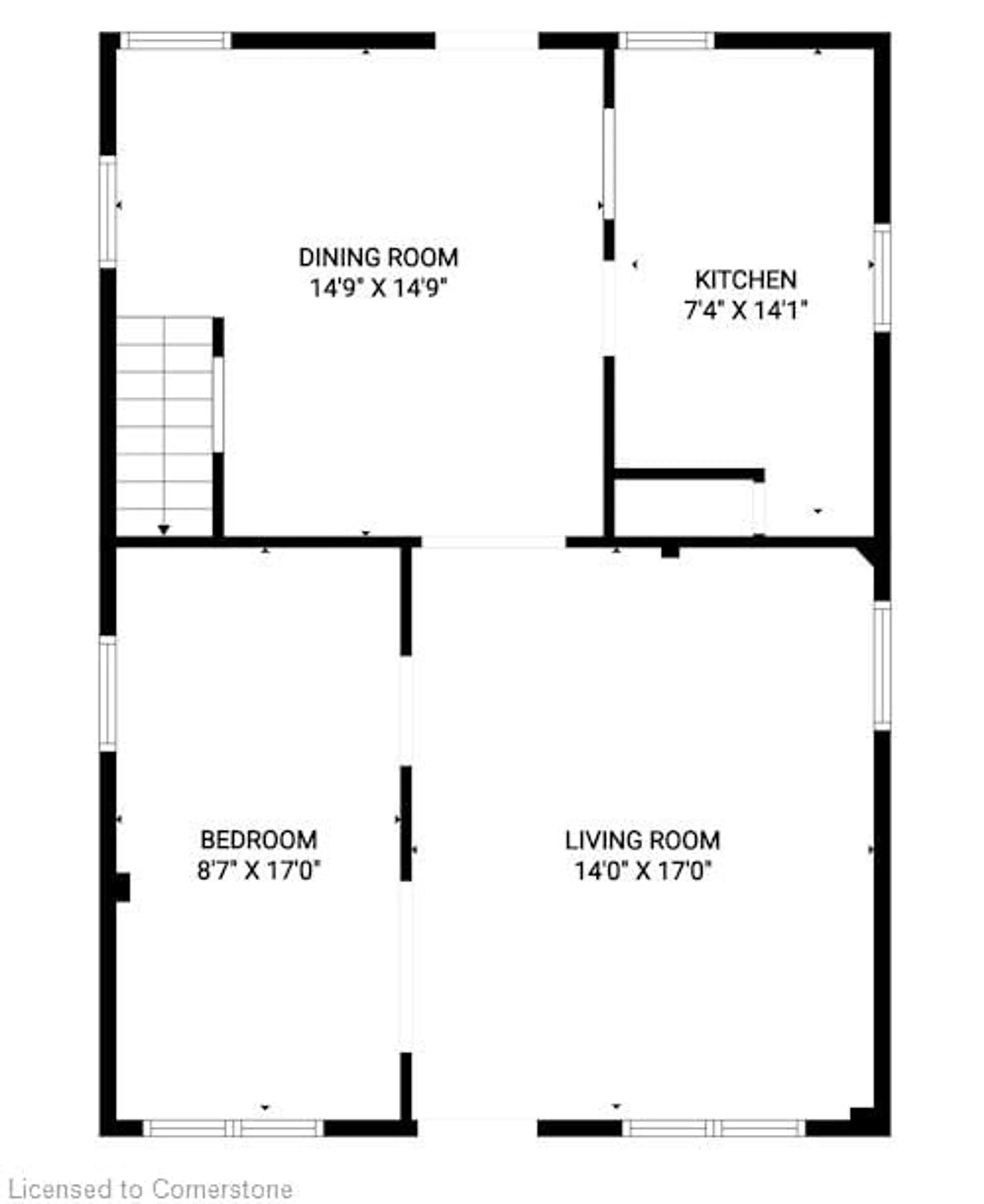 Floor plan for 24 Park St, Dundas Ontario L9H 1X2