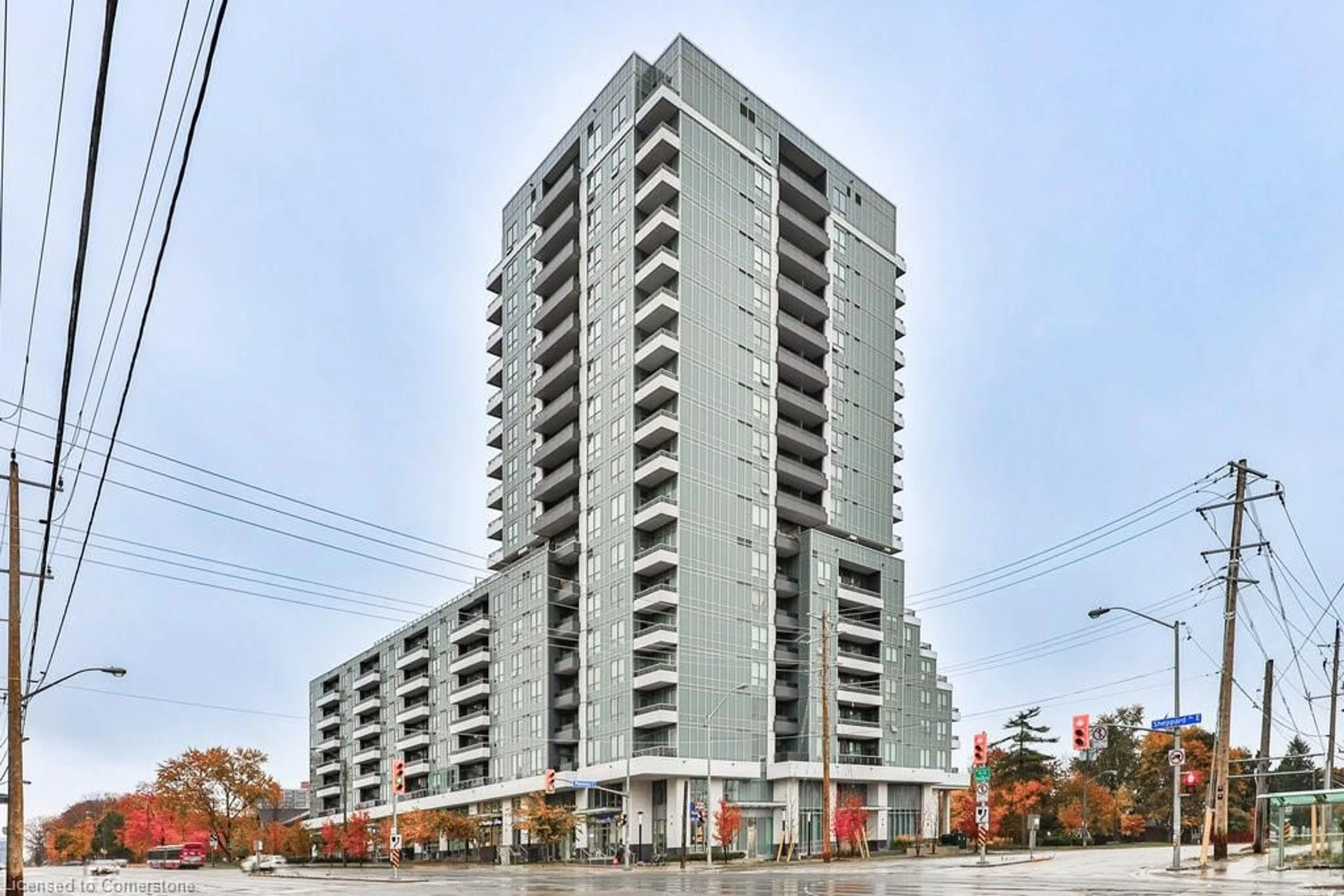 A pic from exterior of the house or condo, the front or back of building for 3121 Sheppard Ave E #201, Toronto Ontario M1T 0B6