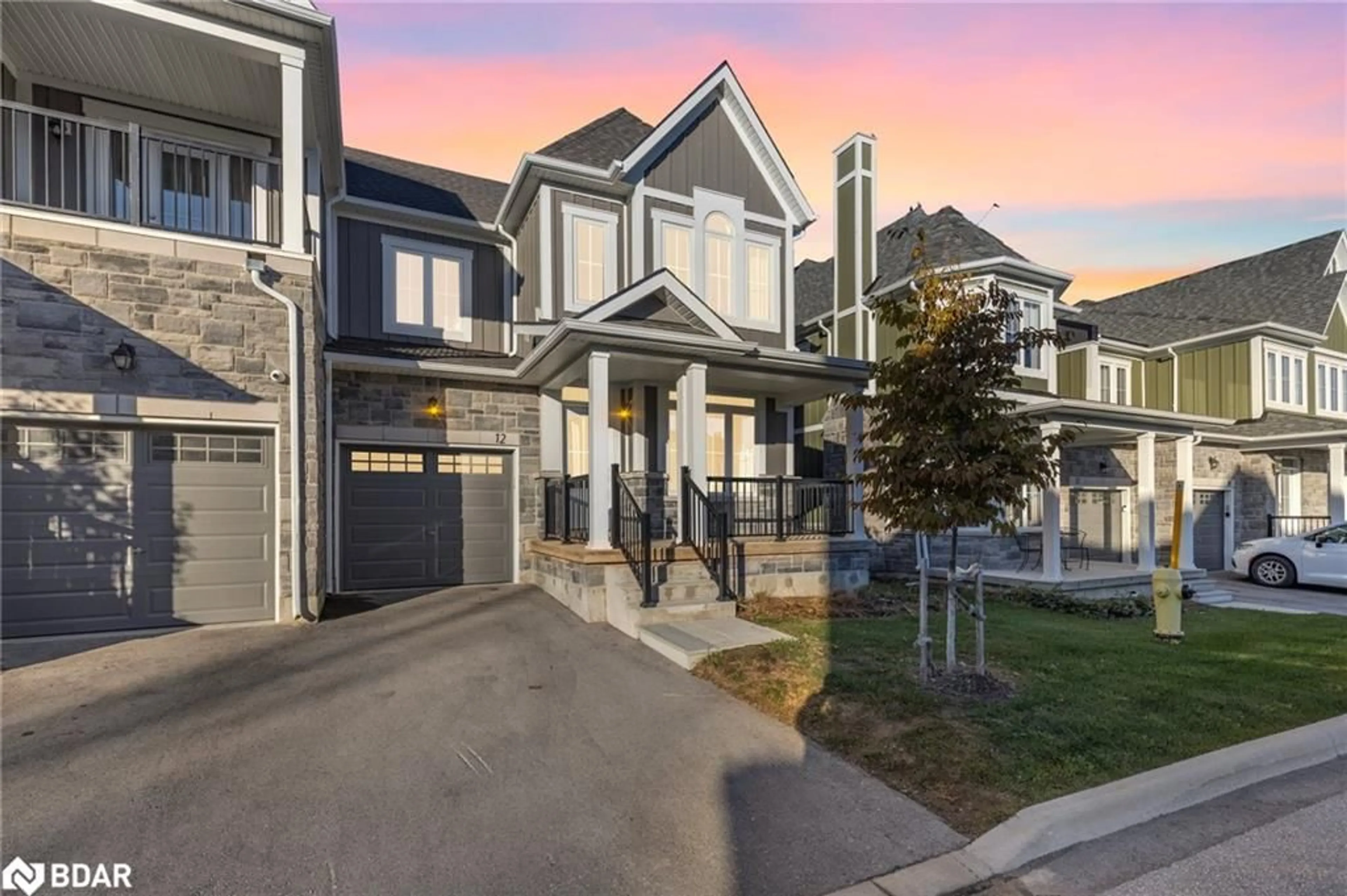 A pic from exterior of the house or condo, the street view for 218 Crosswinds Blvd #12, The Blue Mountains Ontario L9Y 5S8