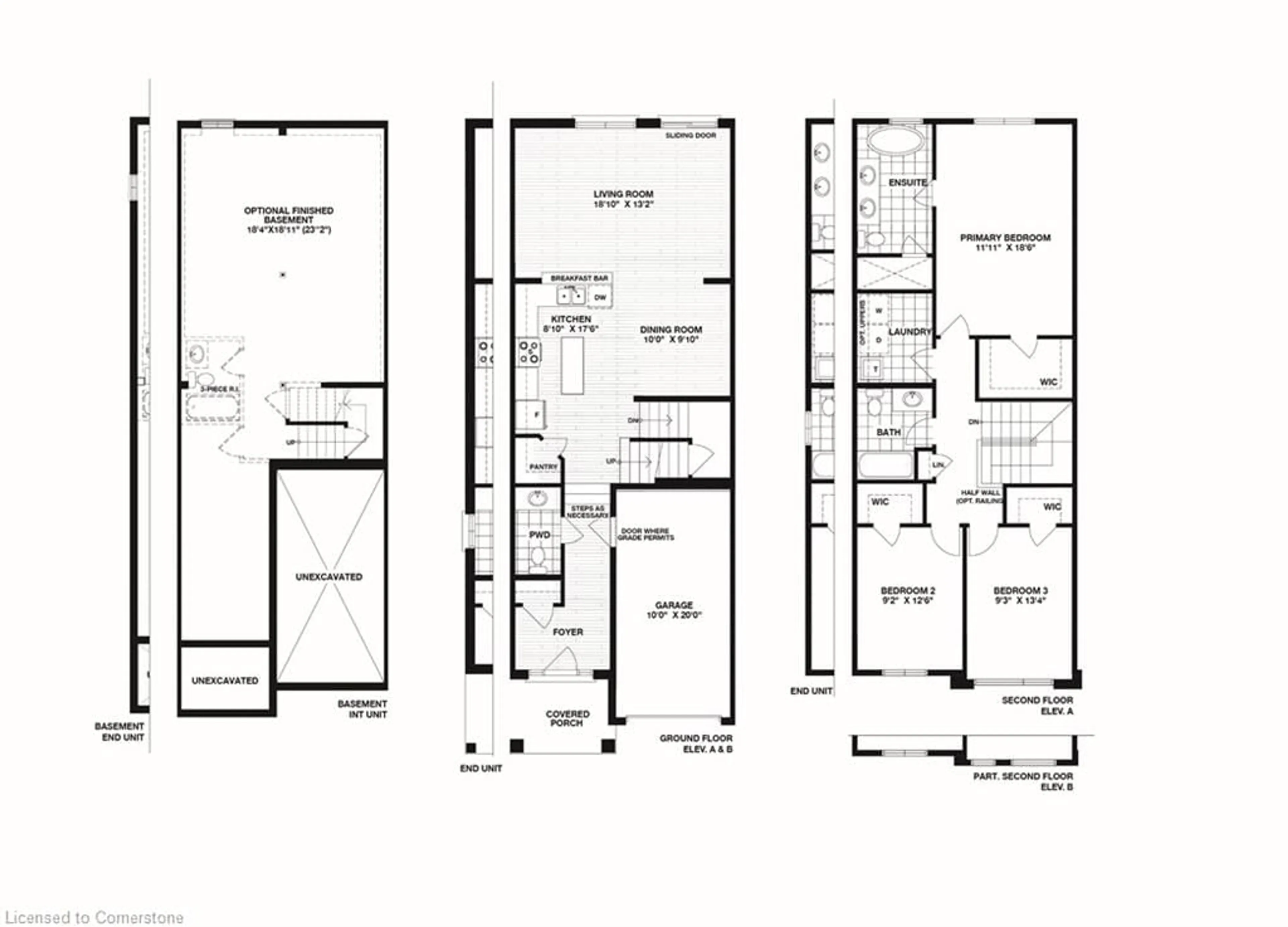 Floor plan for 215 Lormont Blvd #Lot 13, Stoney Creek Ontario L8J 0K2