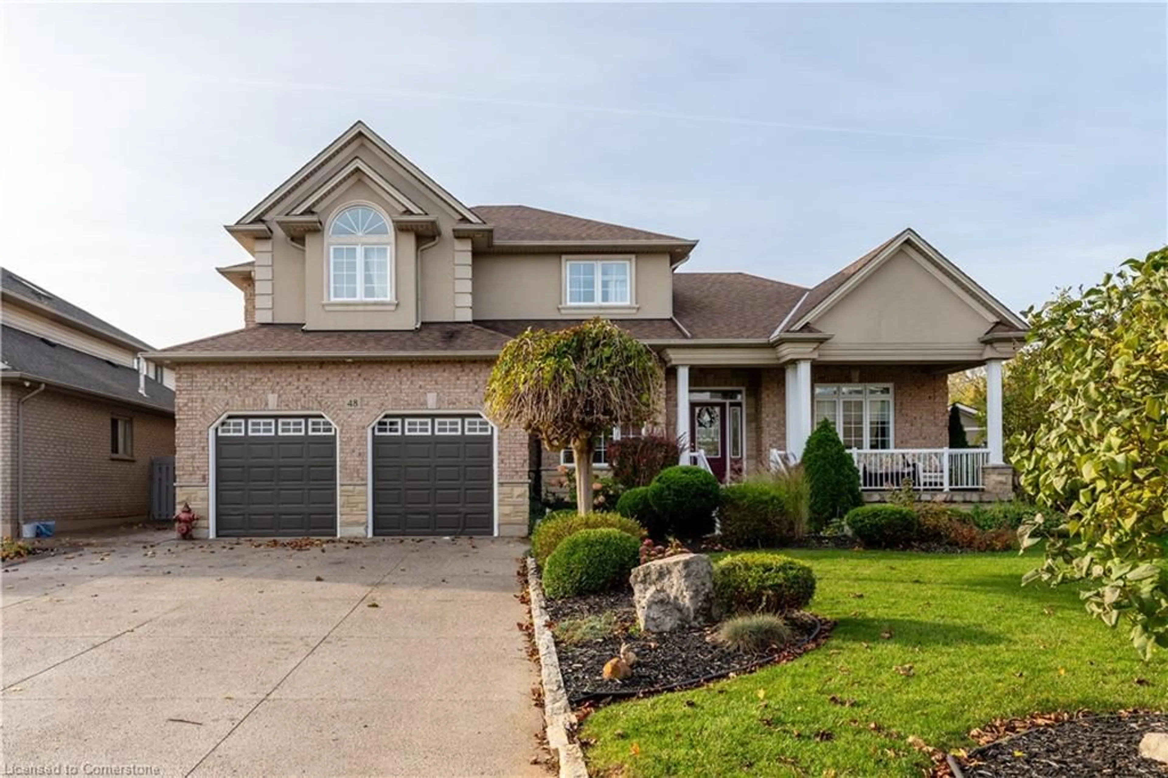 Frontside or backside of a home, cottage for 48 Tuscani Dr, Stoney Creek Ontario L8E 5W4