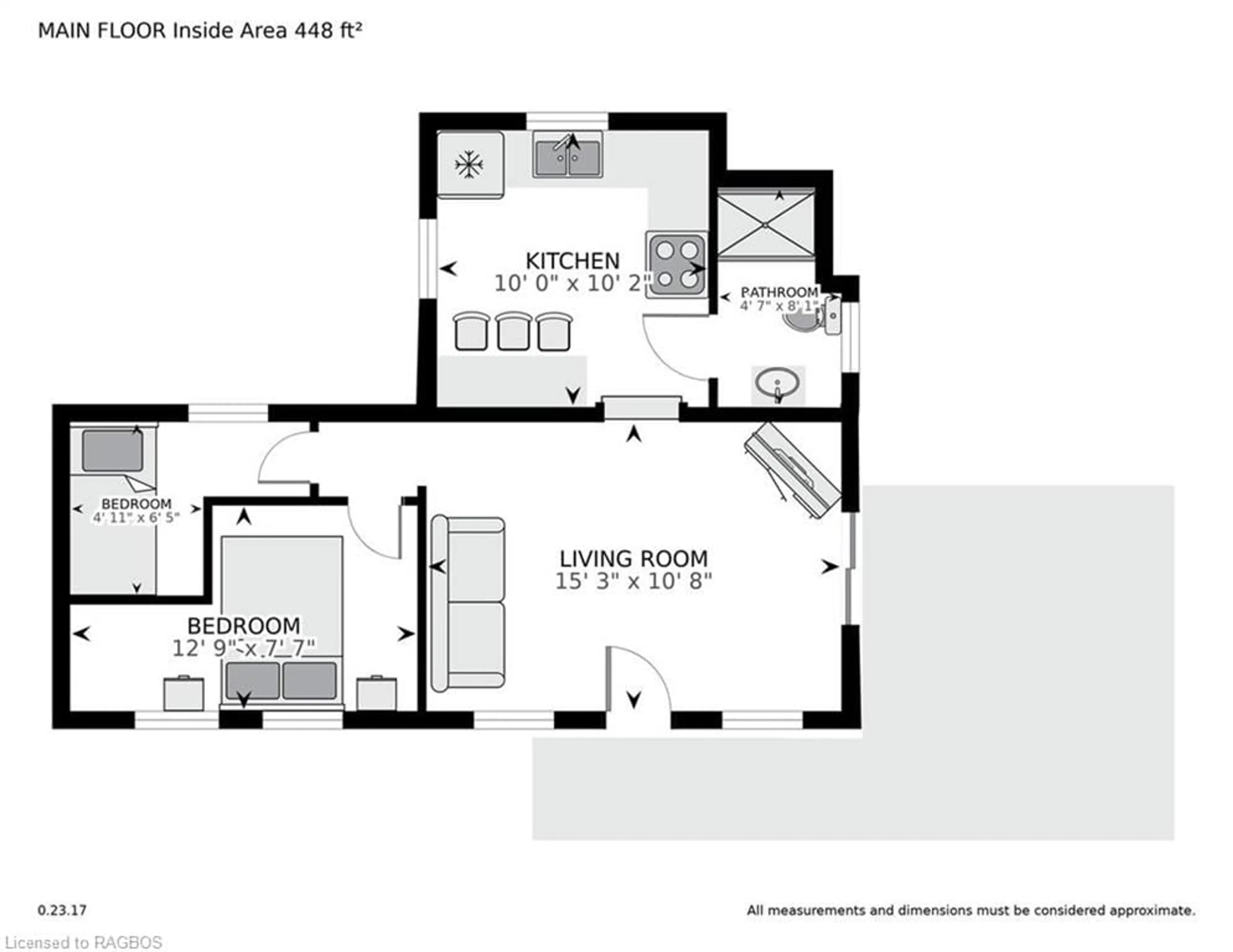 Floor plan for 820 Pike Bay Rd, Northern Bruce Peninsula Ontario N0H 2T0