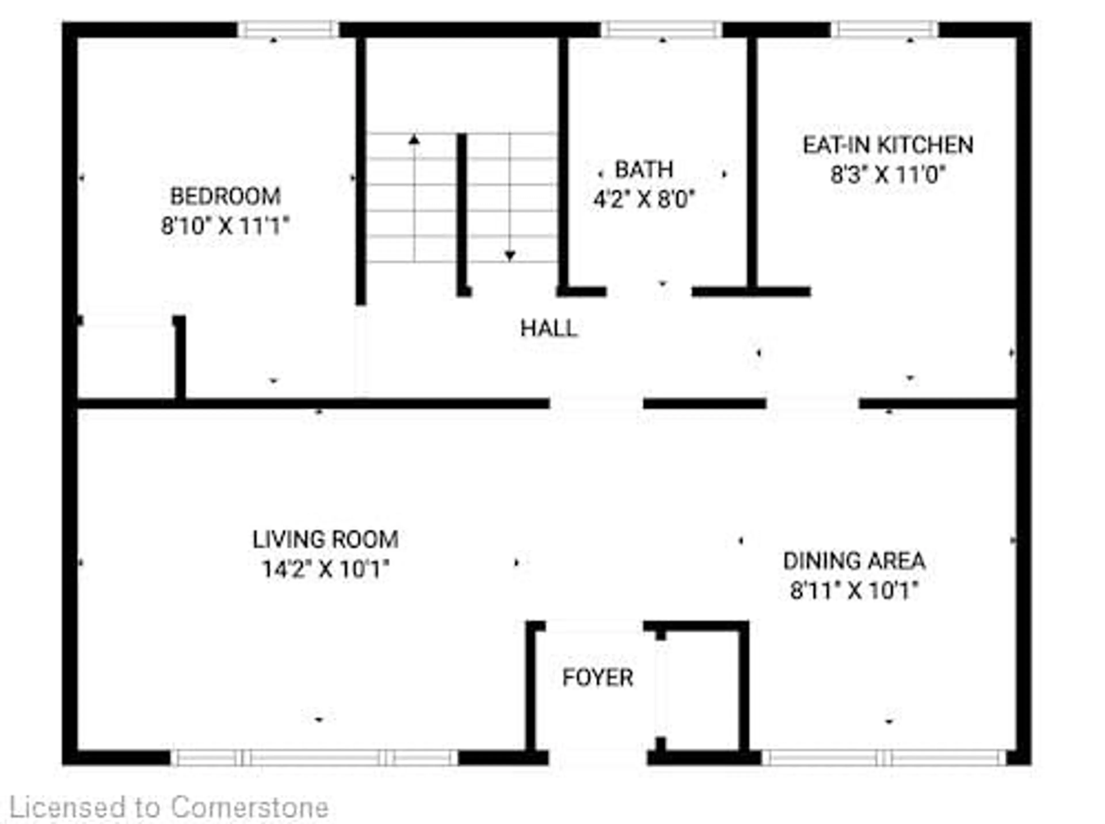 Floor plan for 45 Sylvia Cres, Hamilton Ontario L8K 2B1