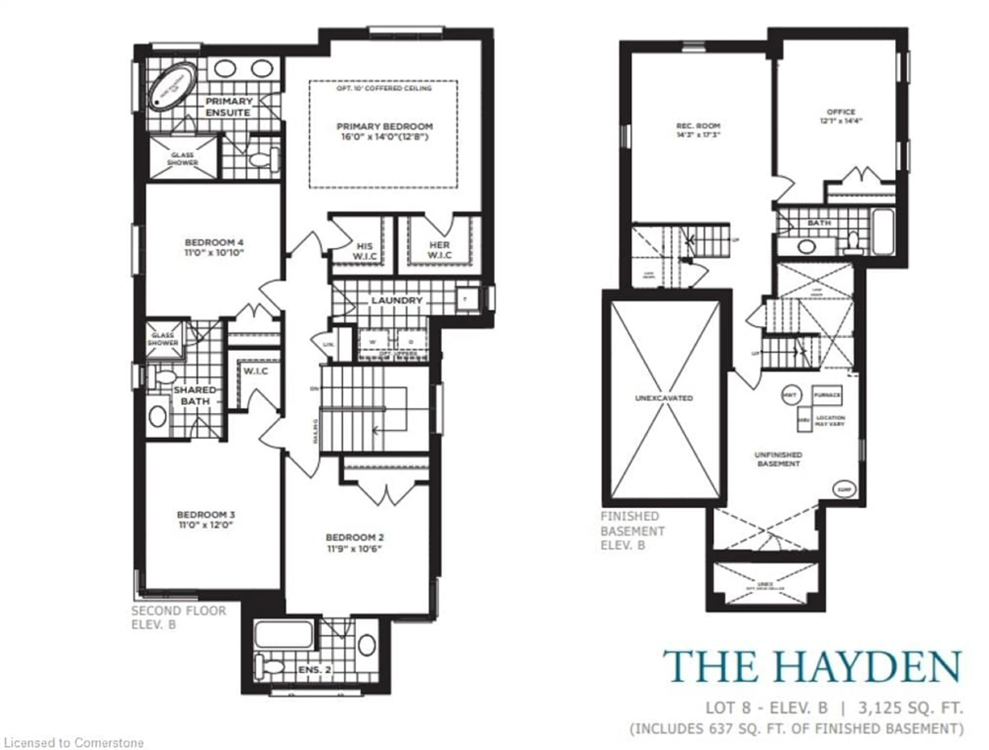 Floor plan for 514 Markay Common, Burlington Ontario L7S 0A6