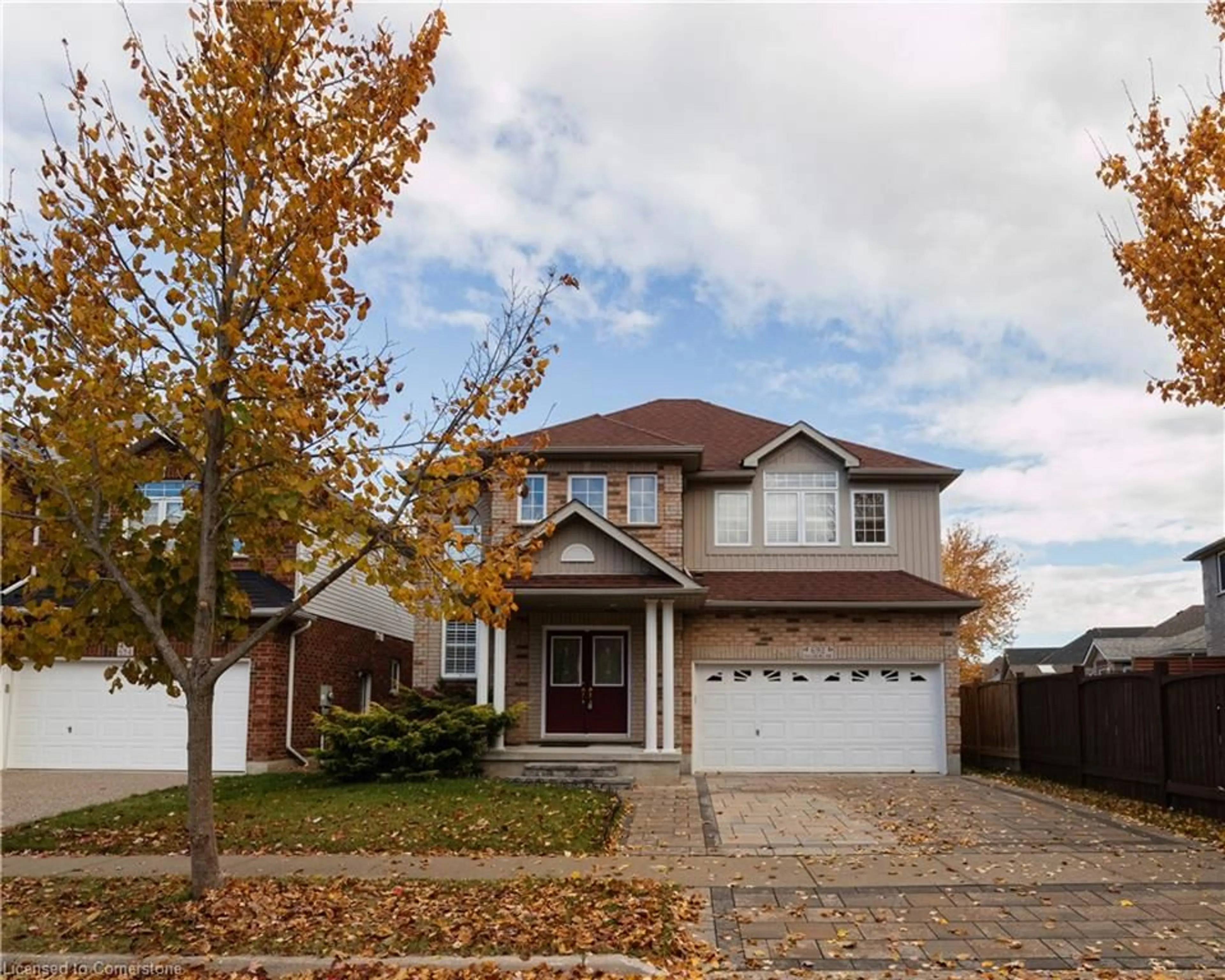 Frontside or backside of a home, the street view for 692 Salzburg Dr, Waterloo Ontario N2V 2N8