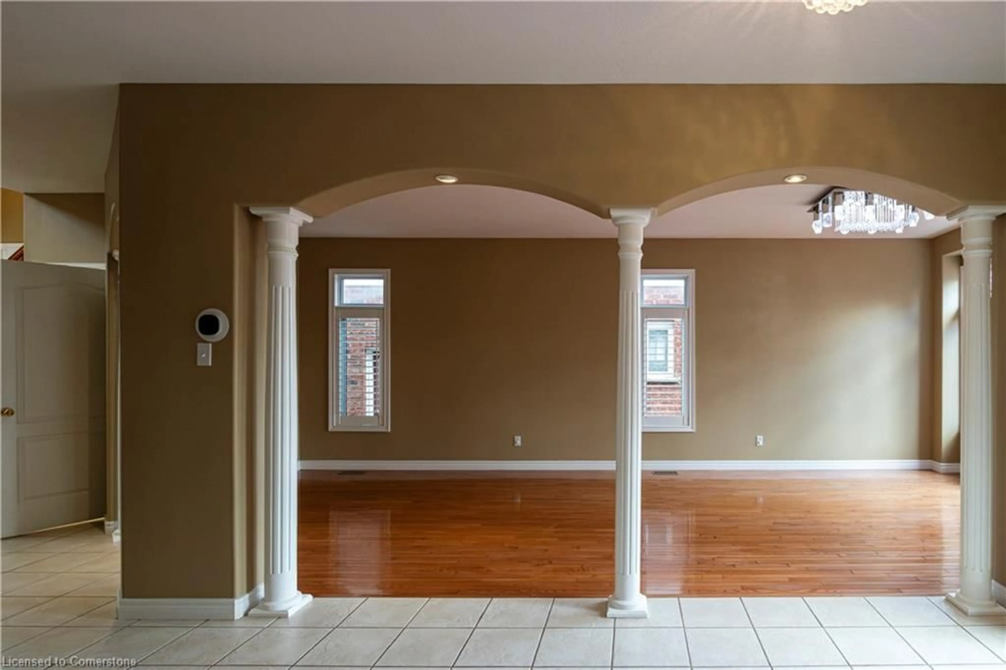 Indoor foyer, wood floors for 692 Salzburg Dr, Waterloo Ontario N2V 2N8