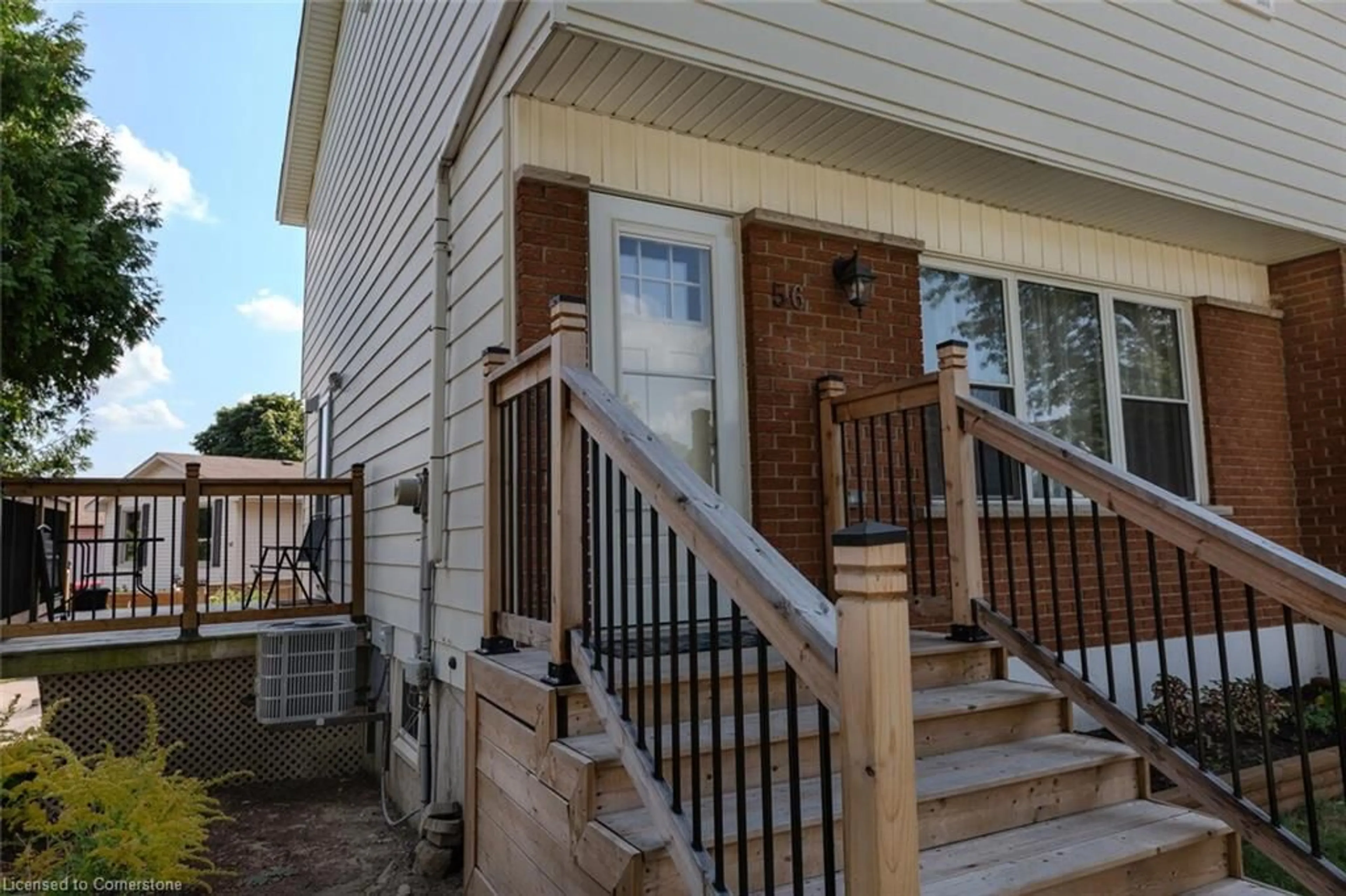 A pic from exterior of the house or condo, cottage for 56 Raleigh Crt, Hamilton Ontario L8W 1H1