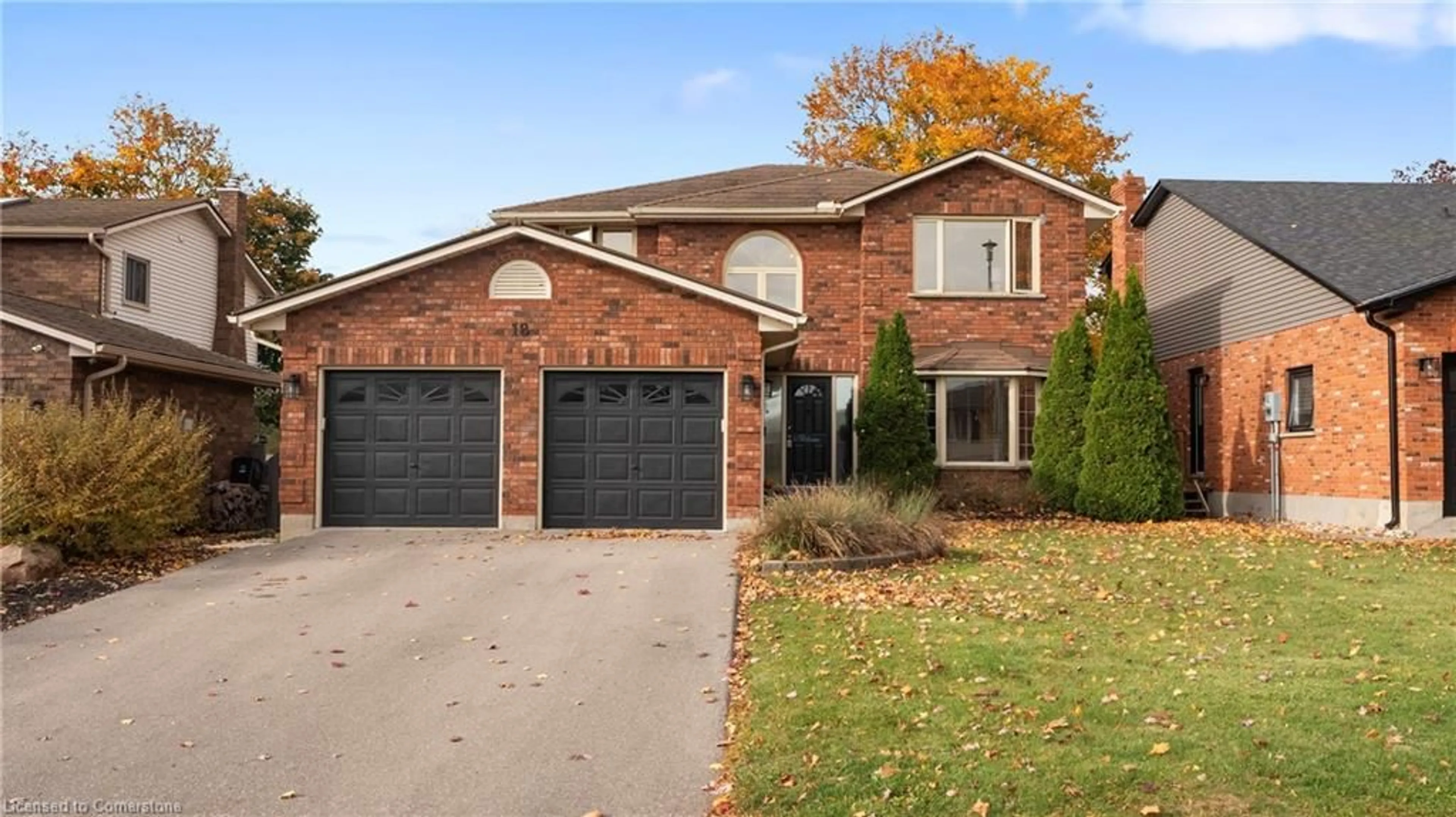 Home with brick exterior material for 18 Rutherford Dr, Simcoe Ontario N3Y 5J7