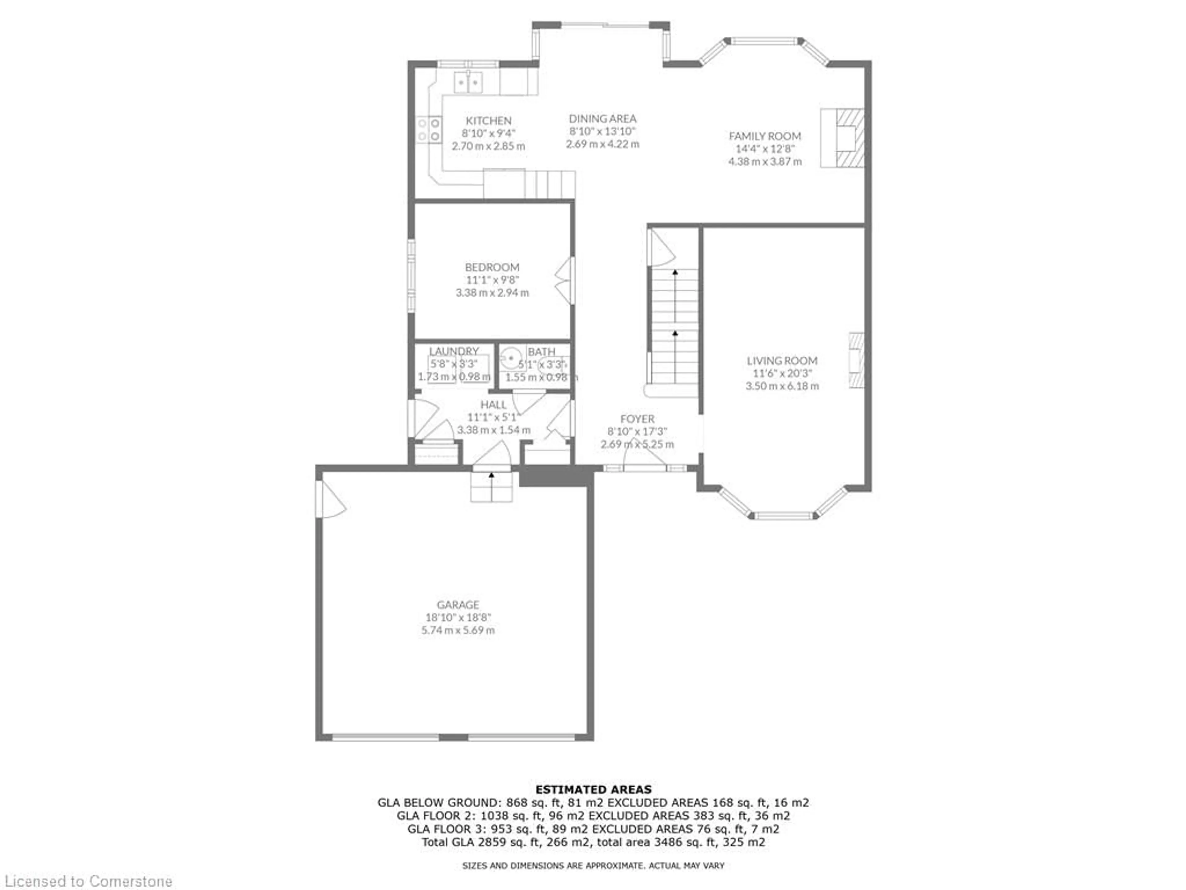 Floor plan for 18 Rutherford Dr, Simcoe Ontario N3Y 5J7