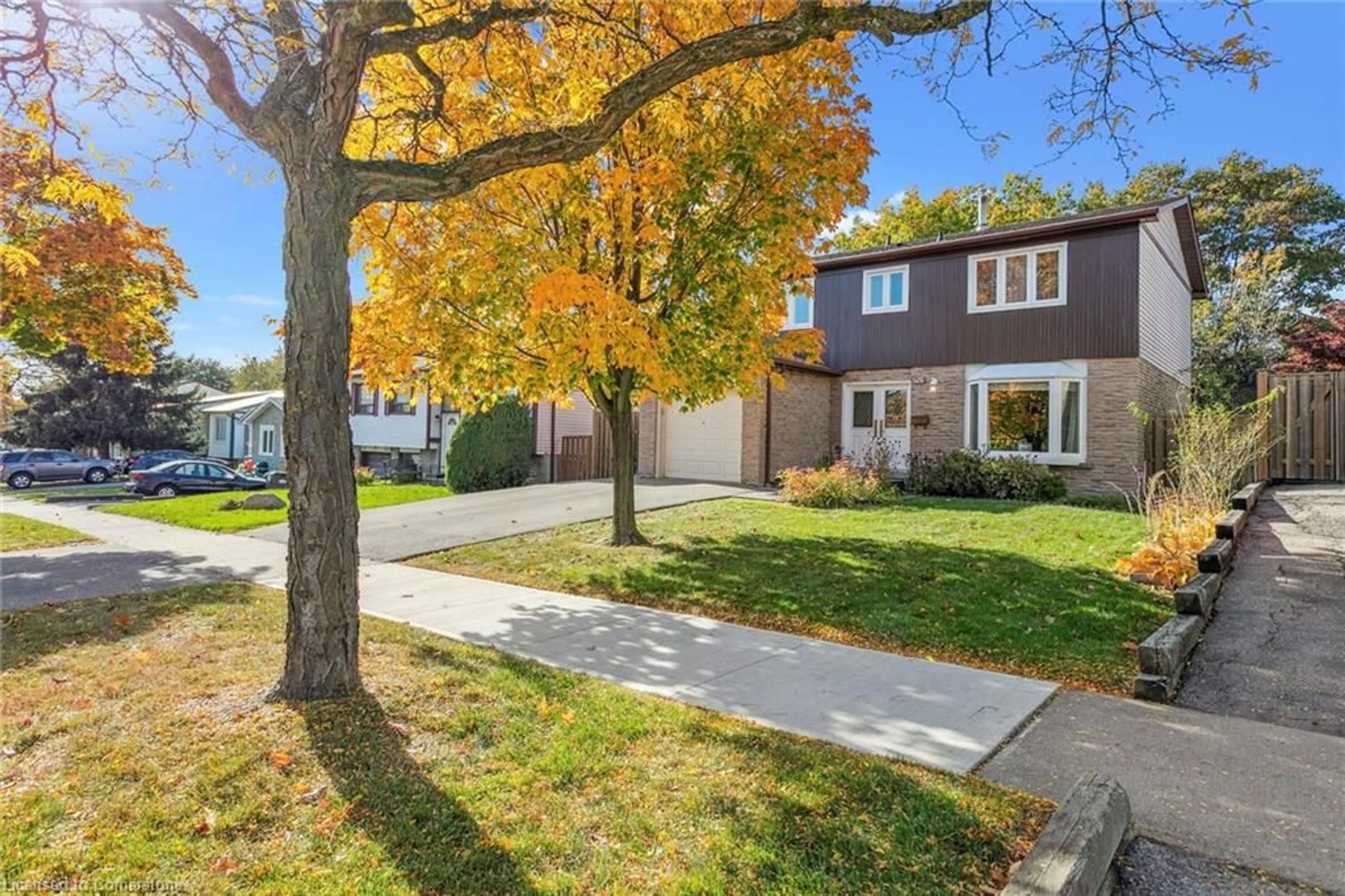 A pic from exterior of the house or condo, the fenced backyard for 526 Karen Park Cres, Mississauga Ontario L5A 3C6