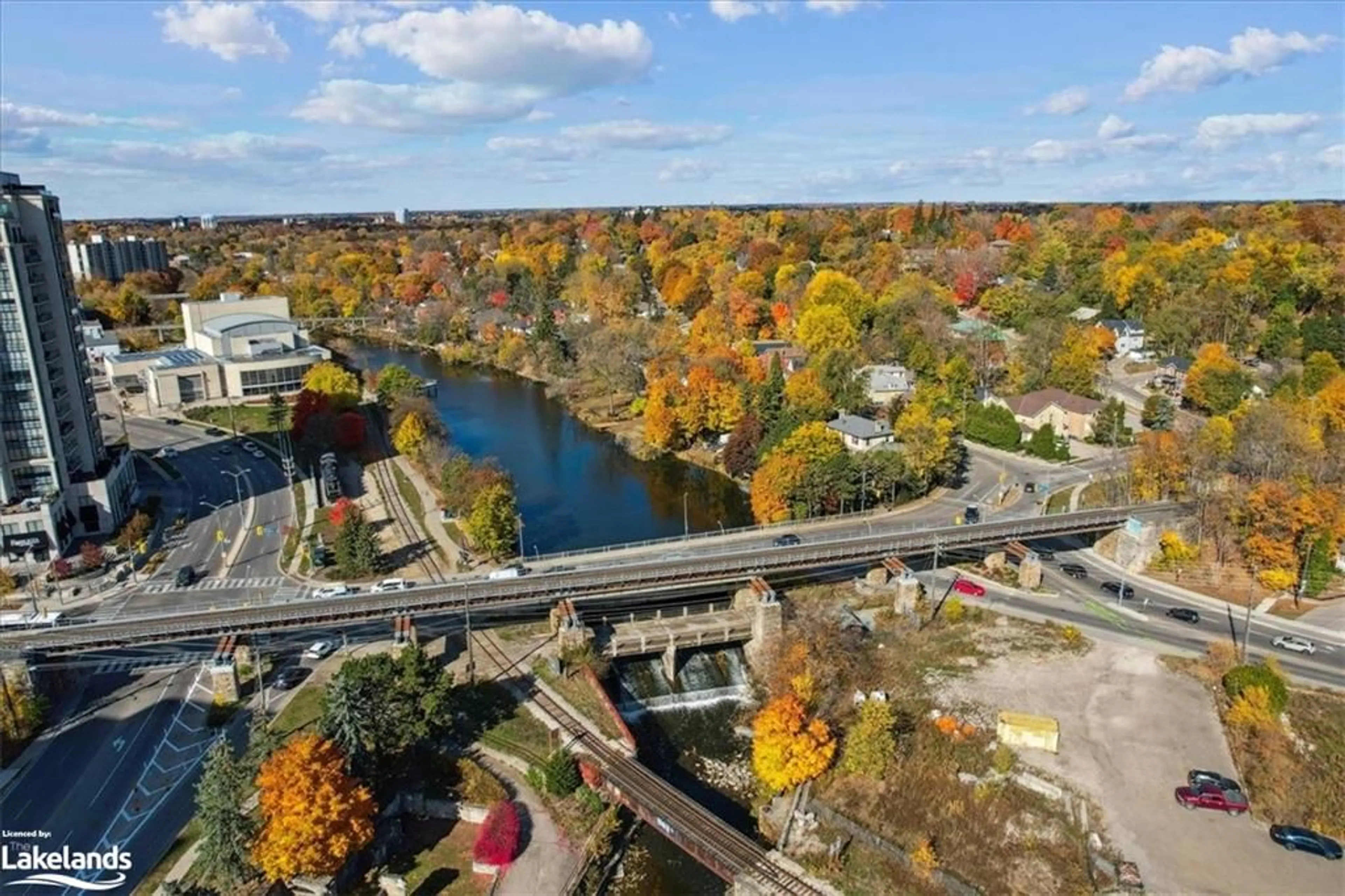 A pic from exterior of the house or condo, the view of lake or river for 150 Wellington St #301, Guelph Ontario N1H 3R2