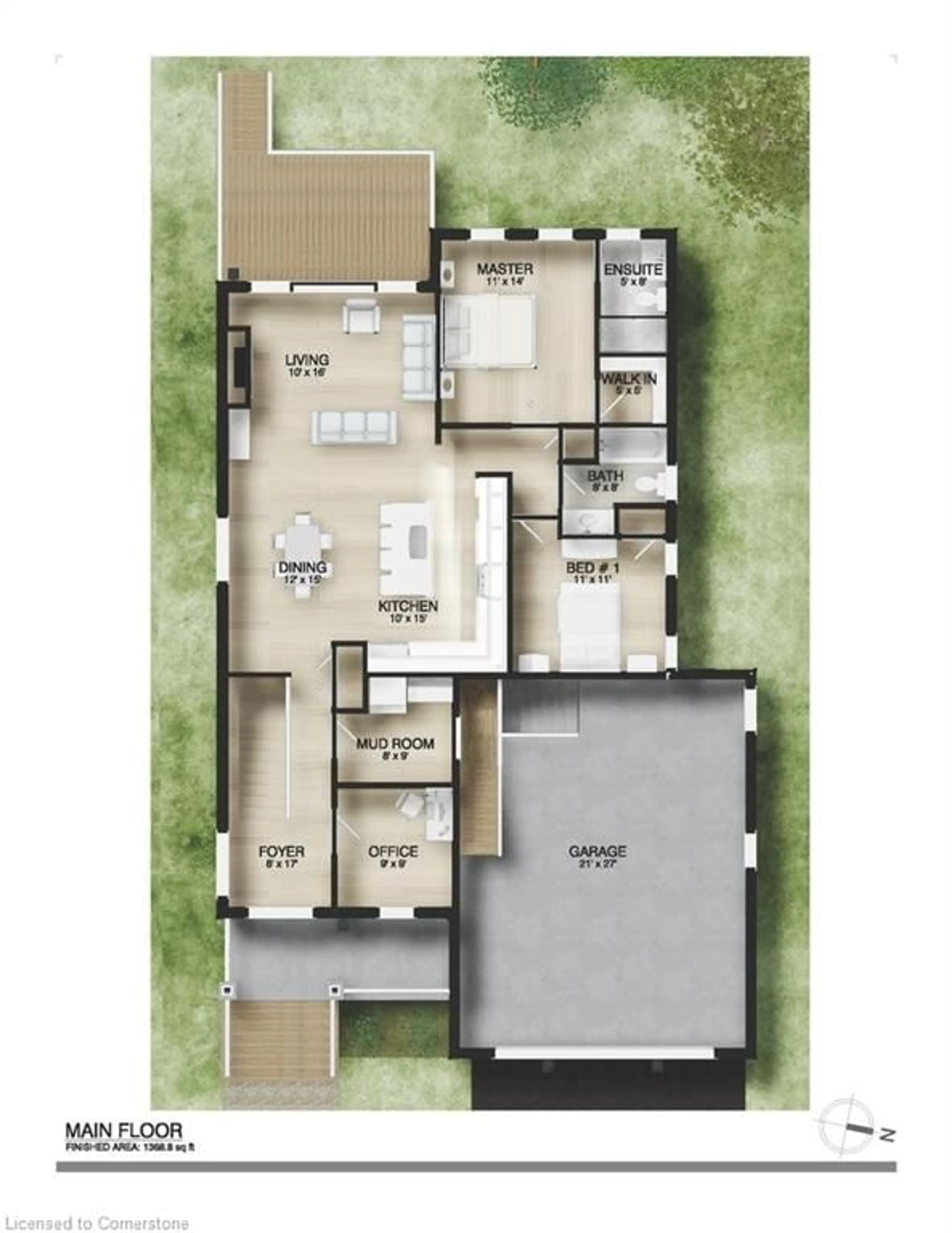 Floor plan for 64 52 St, Wasaga Beach Ontario L9Z 1W8