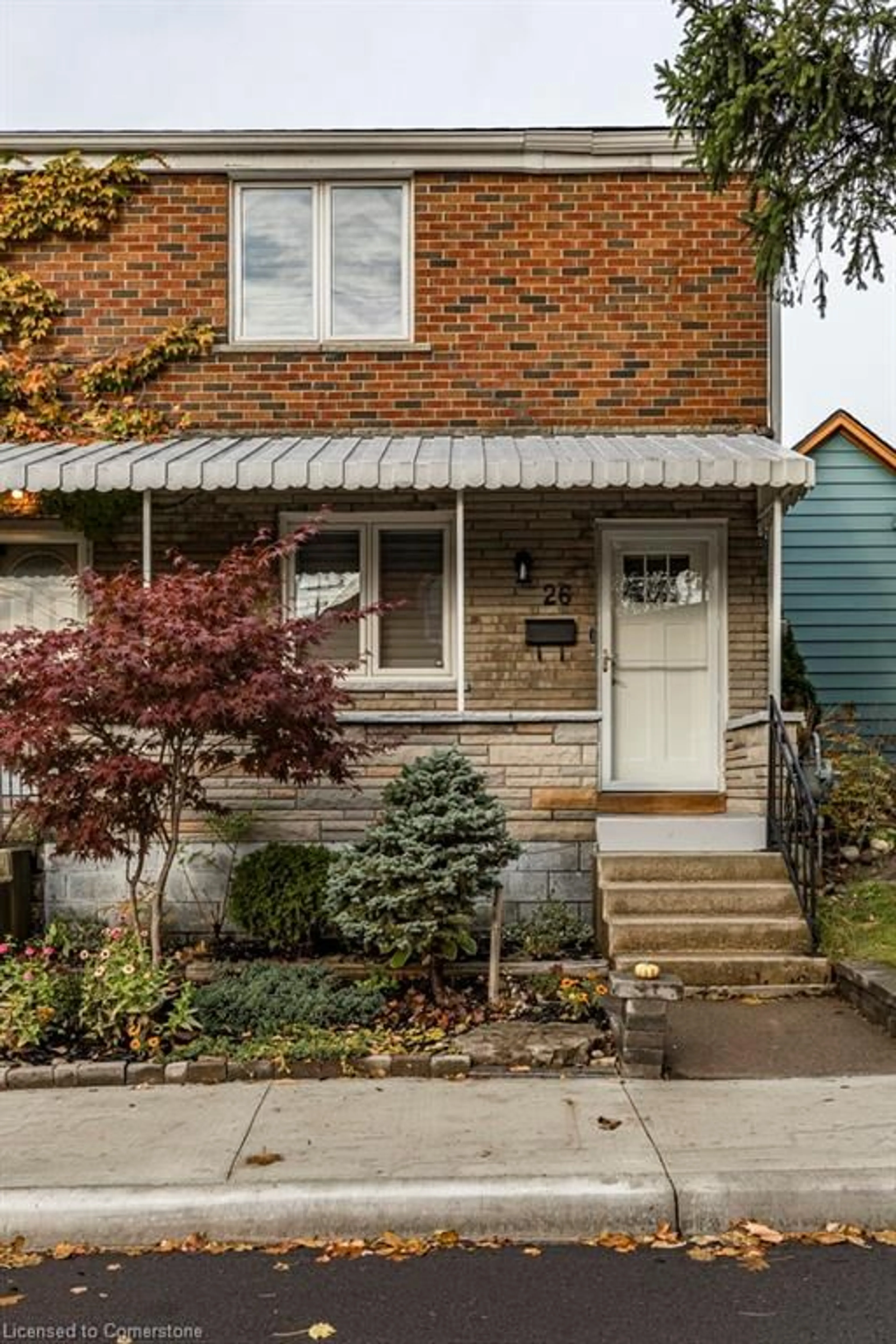 A pic from exterior of the house or condo, the street view for 26 Morden St, Hamilton Ontario L8R 1P7