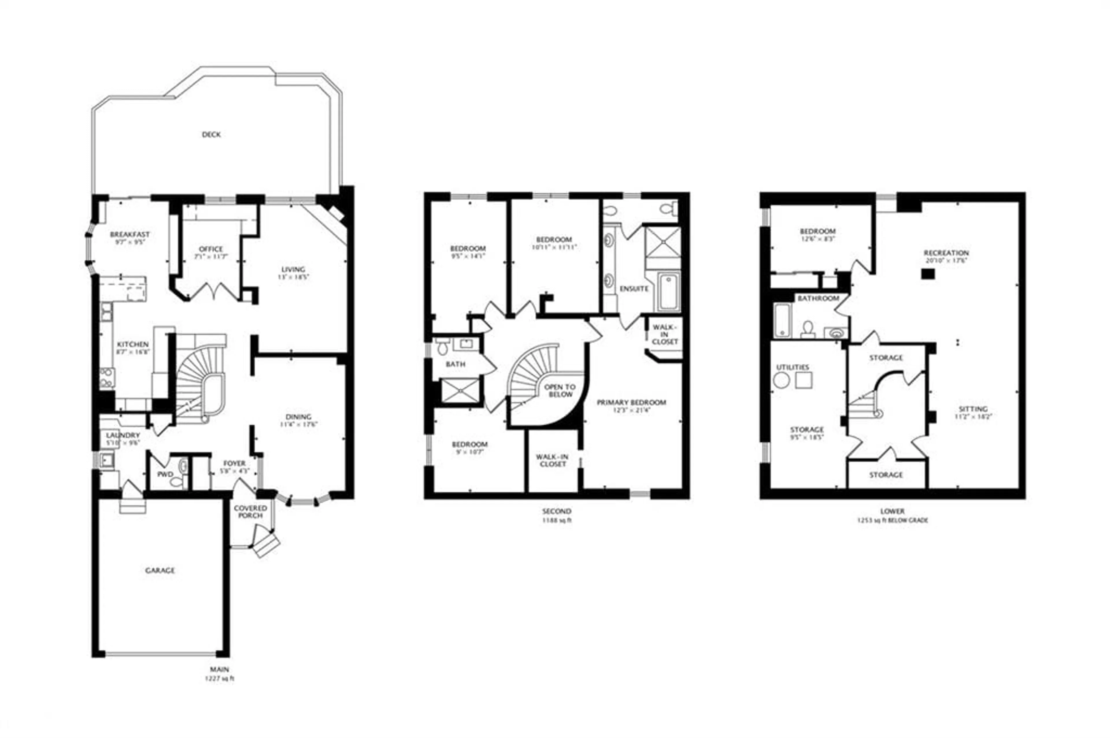 Floor plan for 40 Mullen Dr, Vaughan Ontario L4J 2T9