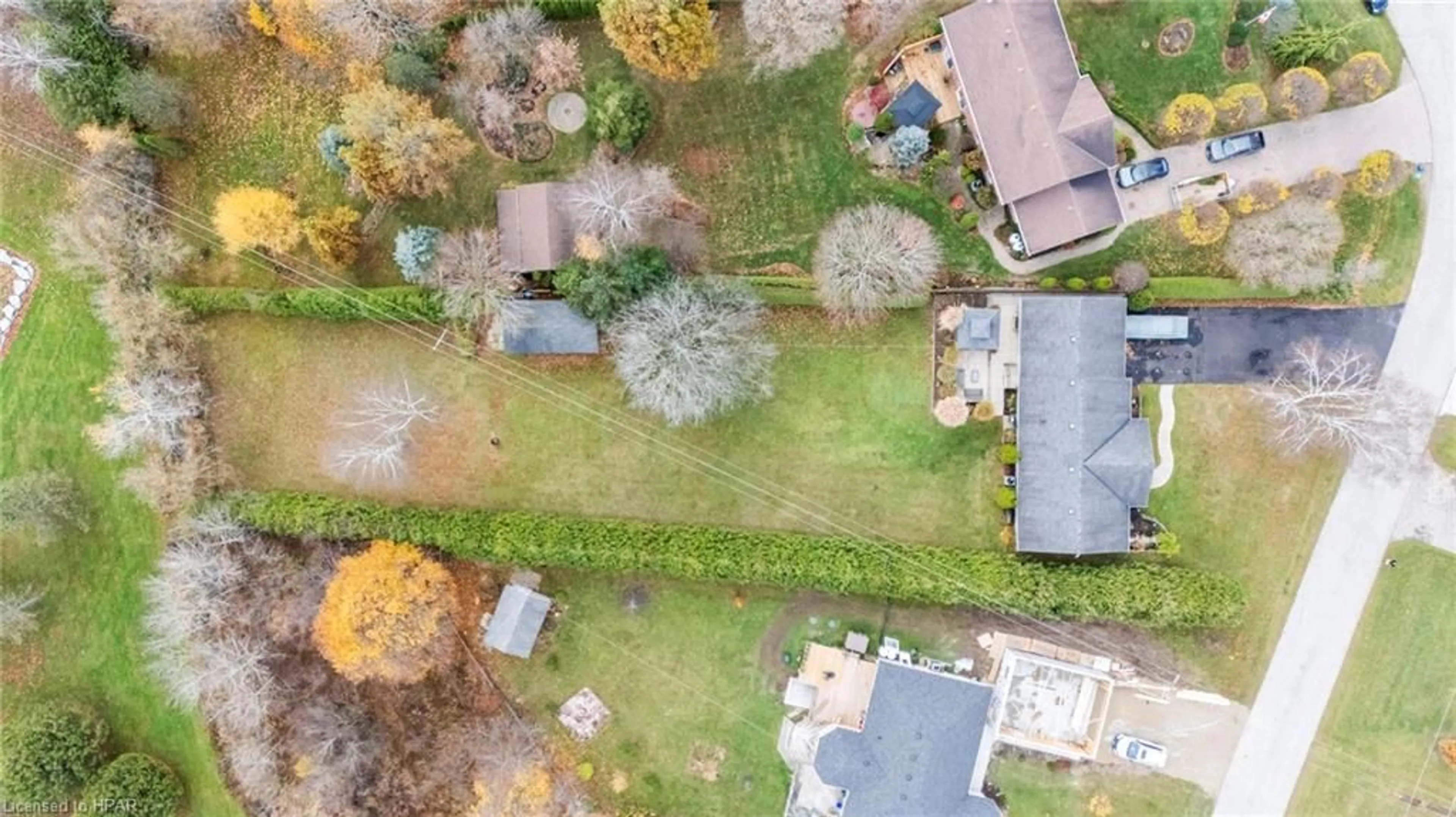 Frontside or backside of a home, the fenced backyard for 3012 Brookhaven Dr, Fordwich Ontario N0G 1V0