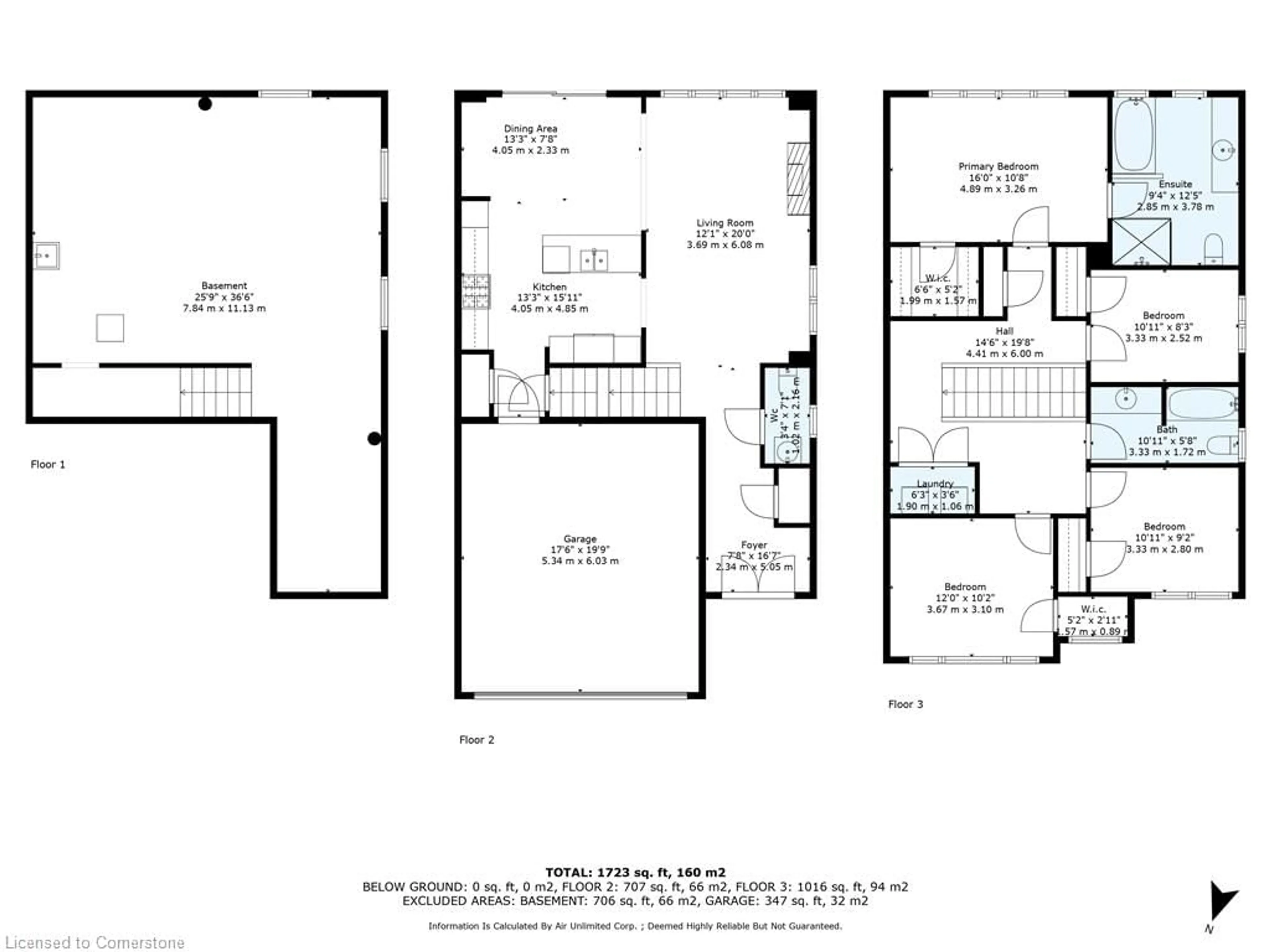 Floor plan for 116 Shepherd Dr, Barrie Ontario L9J 0P3