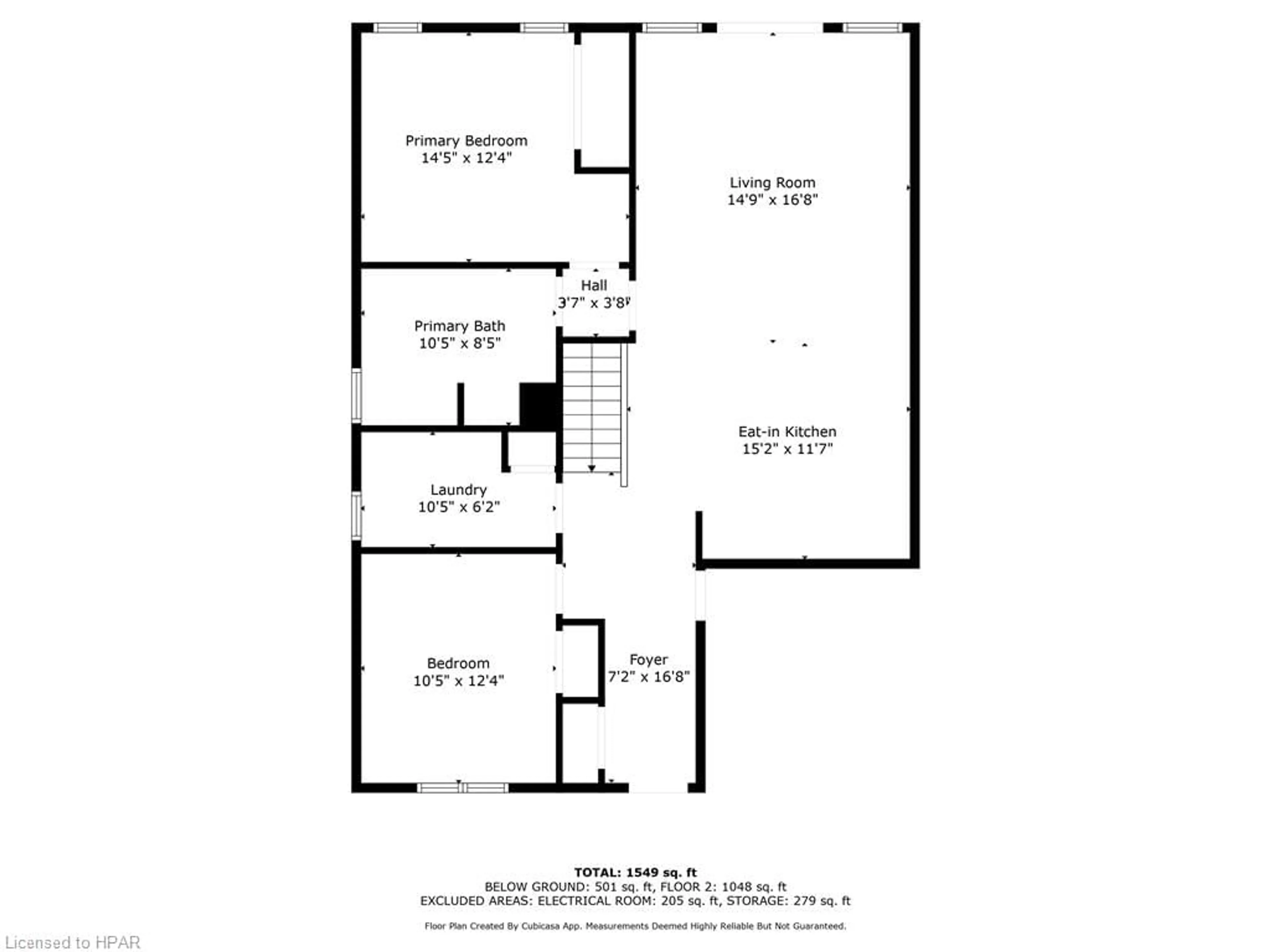 Floor plan for 7 Fairhaven Lane #4, Goderich Ontario N7A 0A5