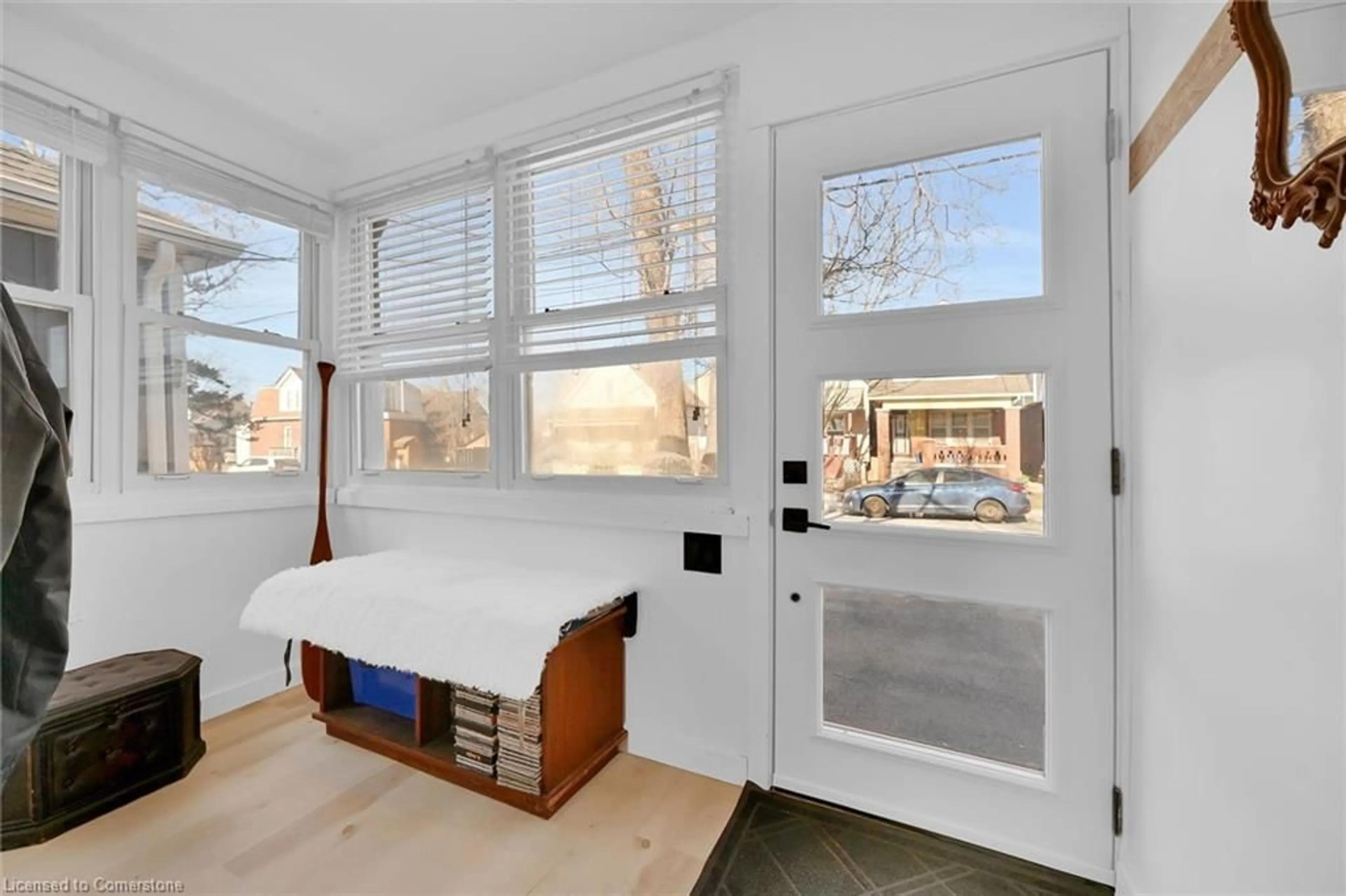 Indoor entryway, wood floors for 64 Argyle Ave, Hamilton Ontario L8H 2S9