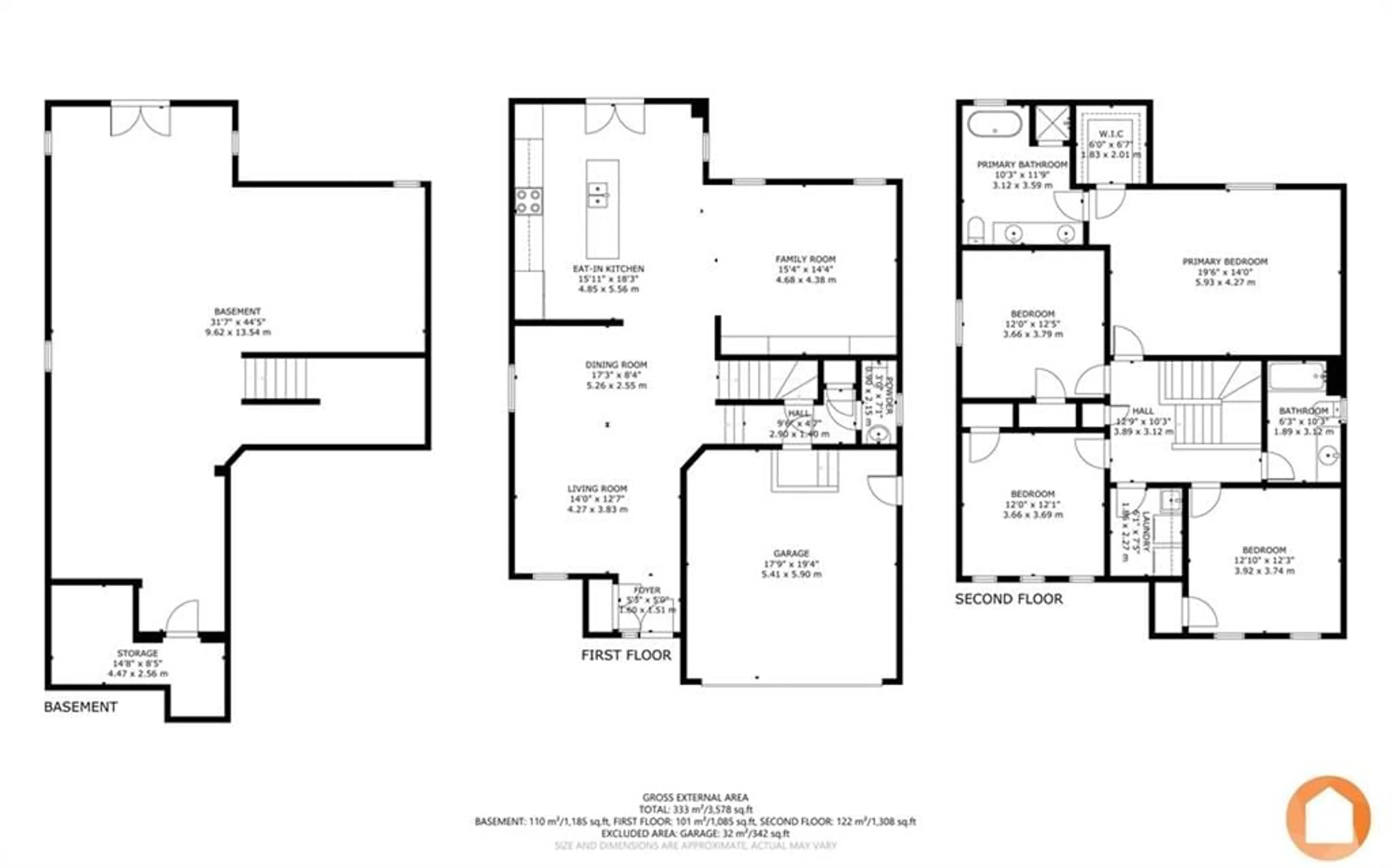 Floor plan for 27 Carew Blvd, Lindsay Ontario K9V 0P7