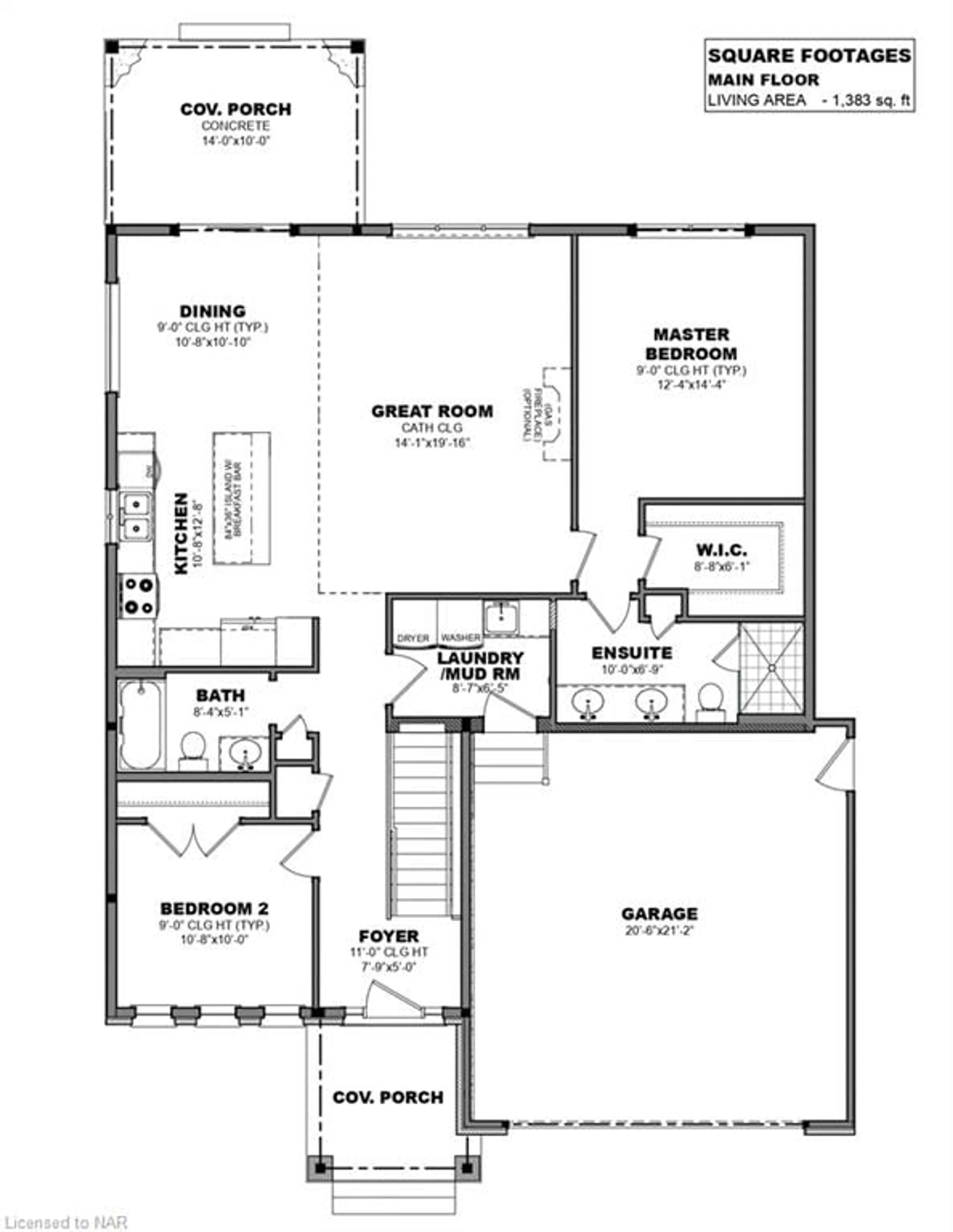 Floor plan for 4183 Village Creek Dr, Stevensville Ontario L0S 1S0