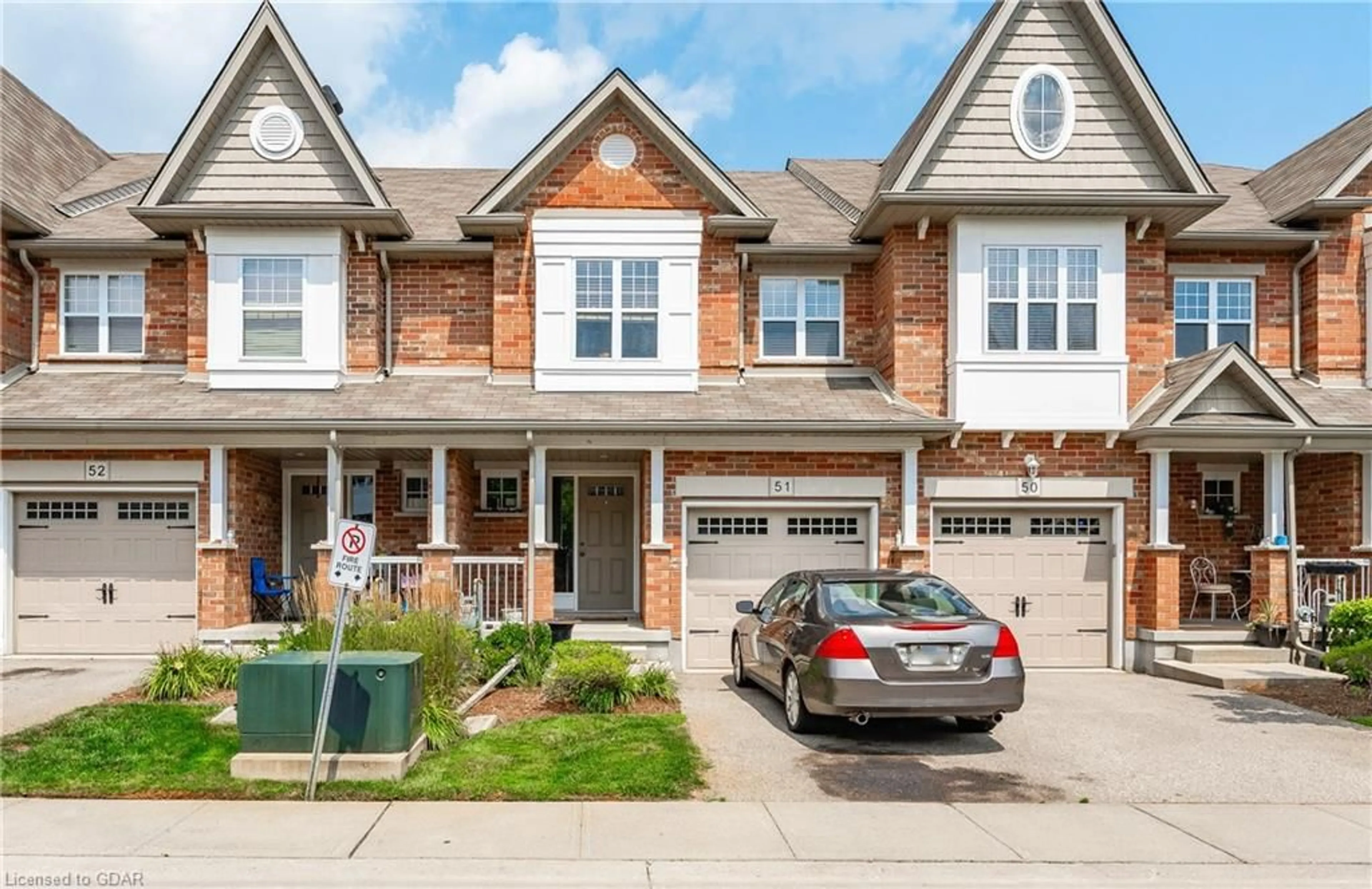 A pic from exterior of the house or condo, the street view for 167 Arkell Rd #51, Guelph Ontario N1L 1E5