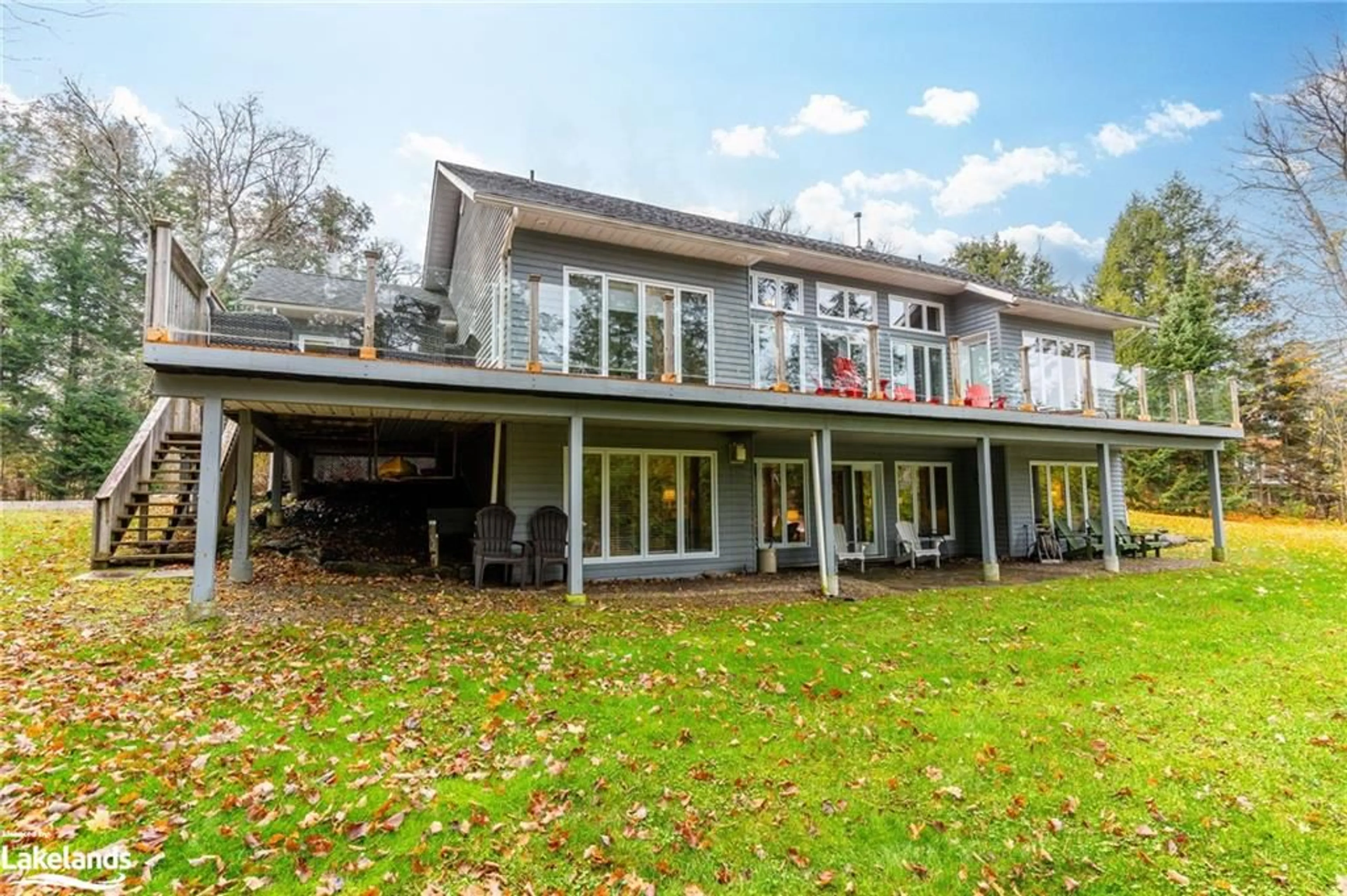 Frontside or backside of a home, cottage for 3526 West Shore Road, Haliburton Ontario K0M 1S0