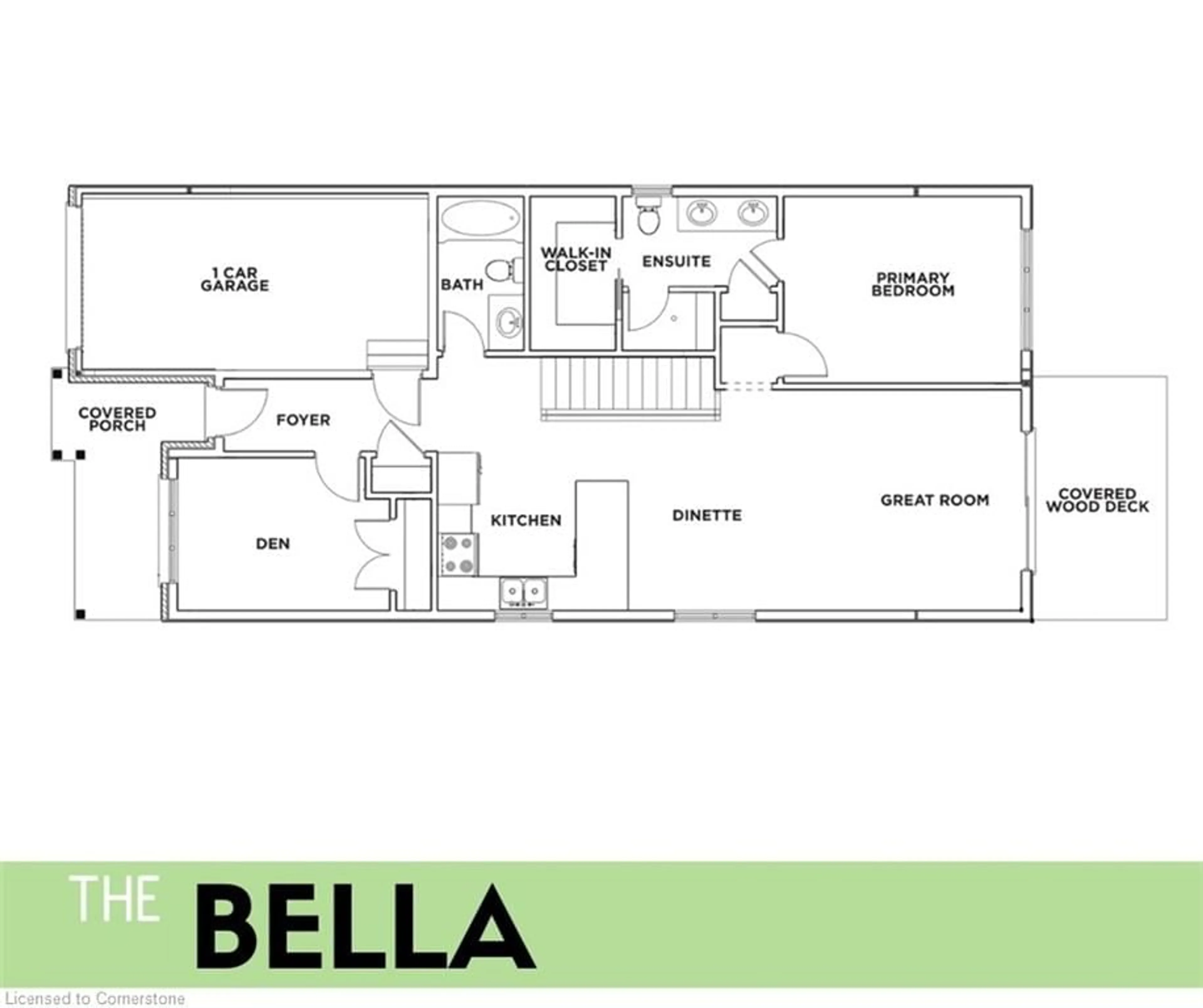 Floor plan for 207 Lafayette St, Jarvis Ontario N0A 1J0