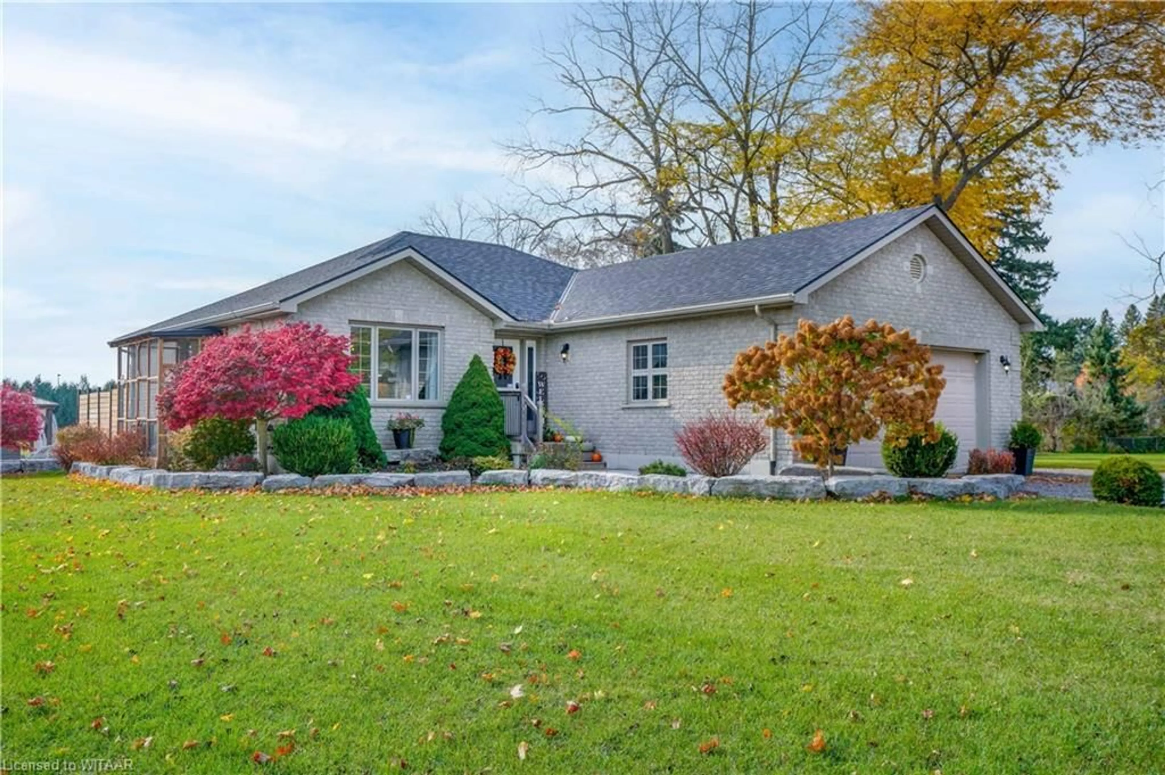 Frontside or backside of a home, cottage for 10 Abbie Lane, Teeterville Ontario N0E 1S0