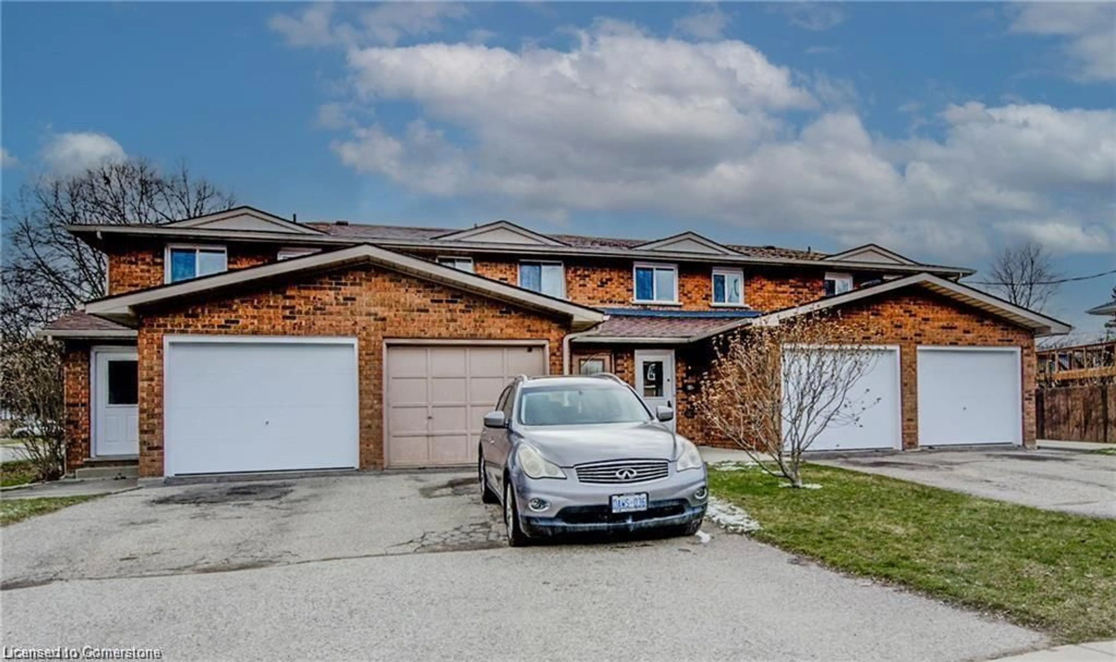 A pic from exterior of the house or condo, the street view for 84 East St #C, Cambridge Ontario N1R 4P3