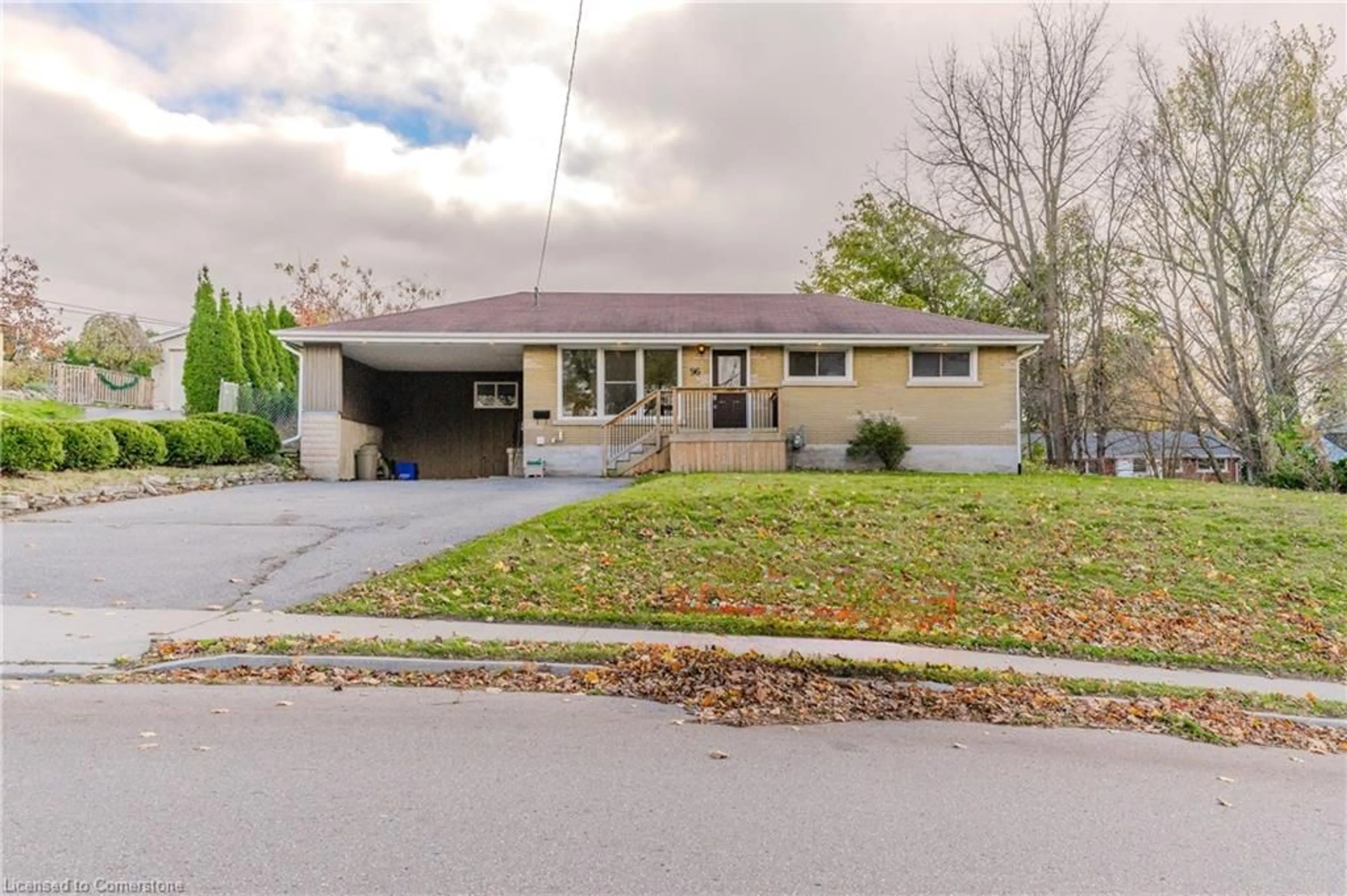 Frontside or backside of a home, the street view for 96 Rife Ave, Cambridge Ontario N3C 2G7