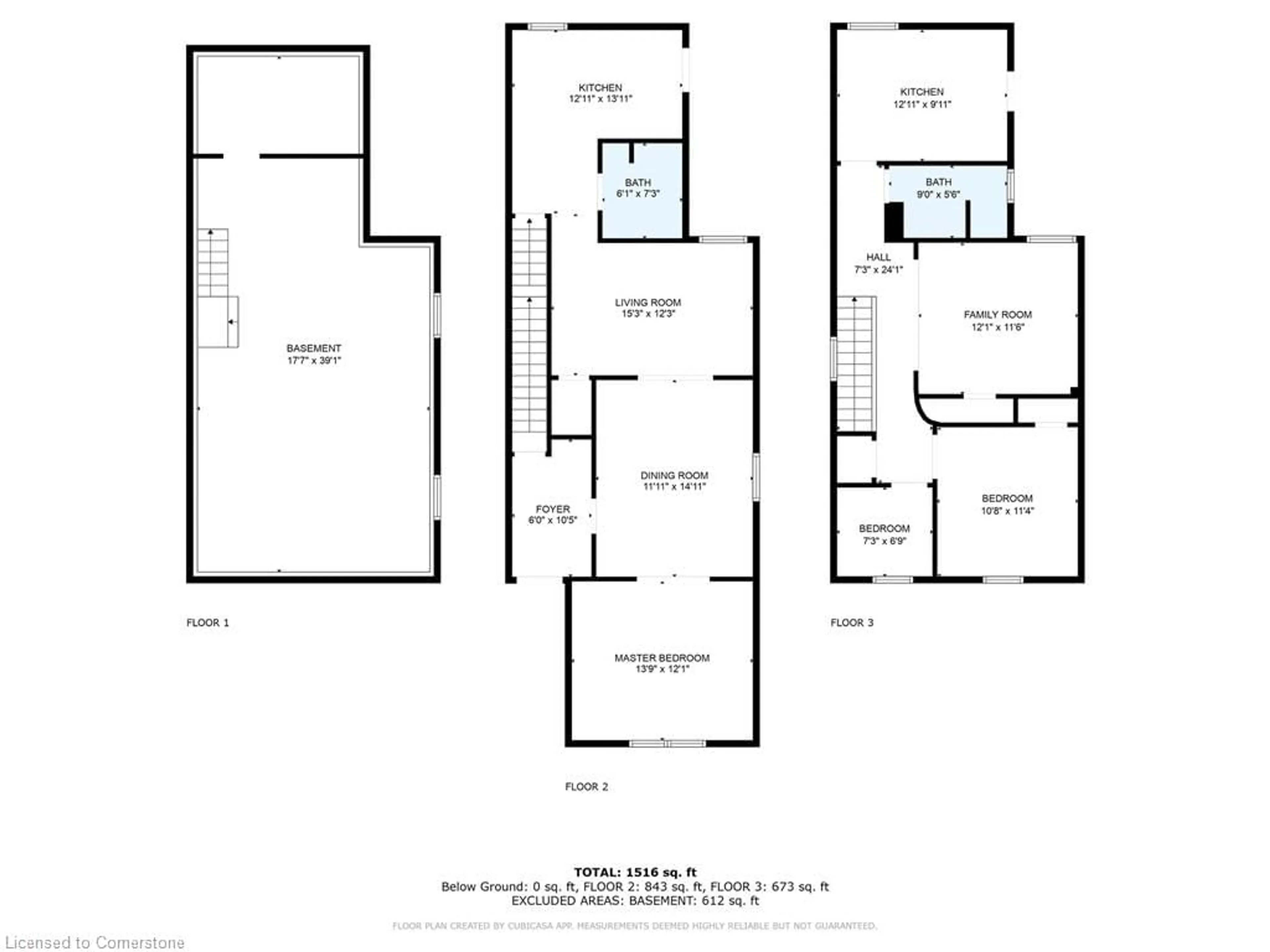 Floor plan for 114 Tisdale St, Hamilton Ontario L8L 5M6