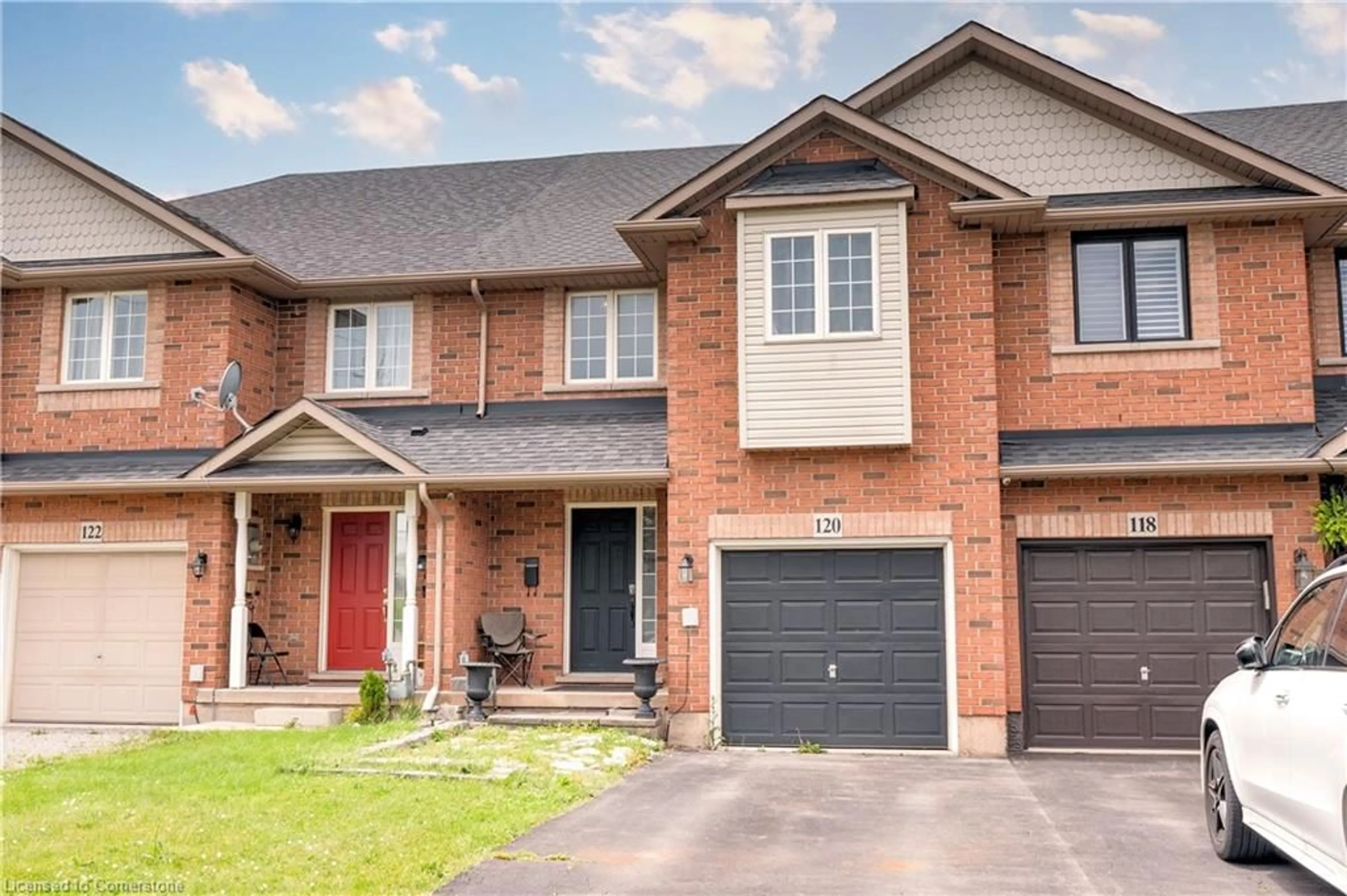 Home with brick exterior material for 120 Peachwood Cres, Stoney Creek Ontario L8E 5Z8