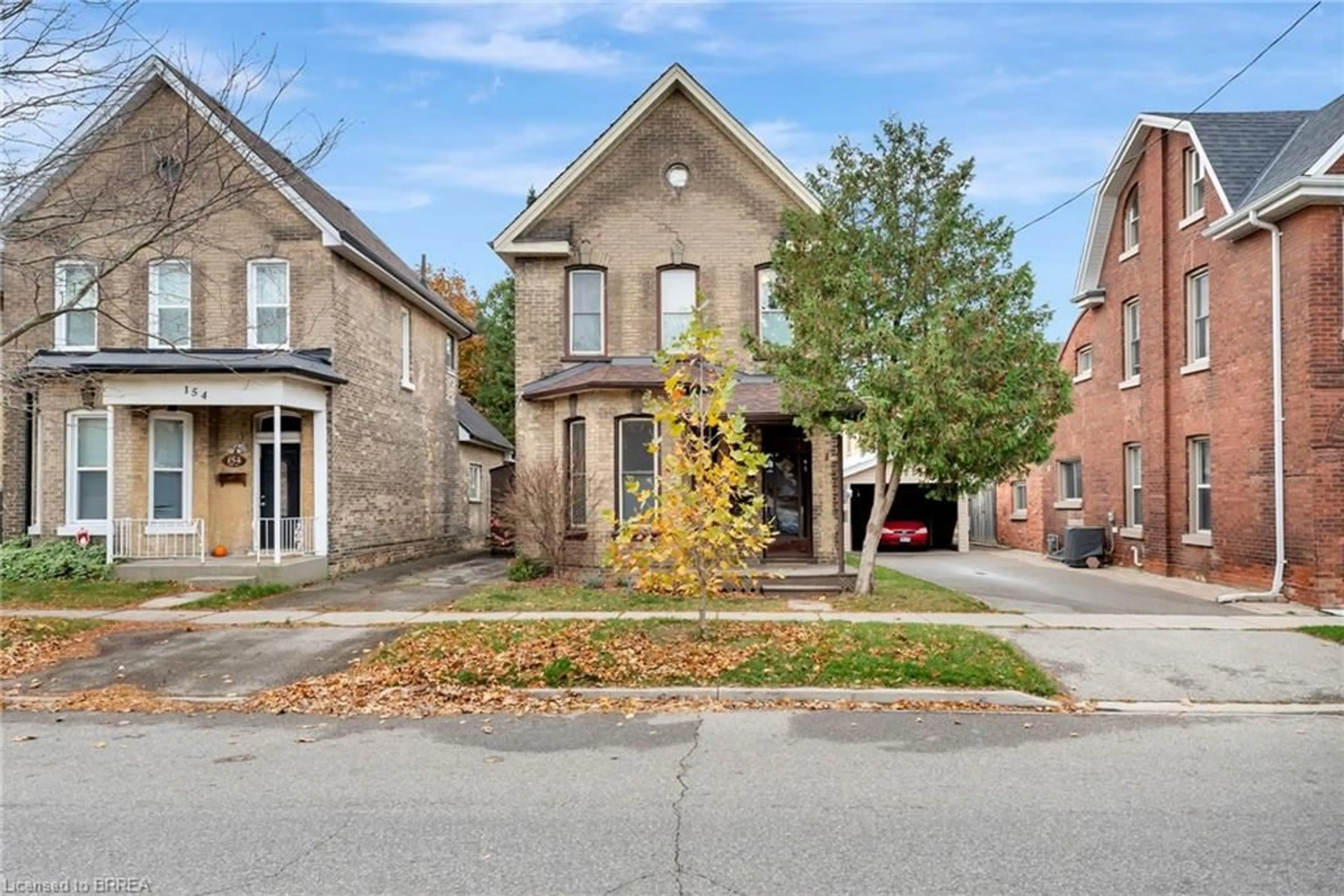 A pic from exterior of the house or condo, the street view for 156 Park Ave, Brantford Ontario N3S 5J4