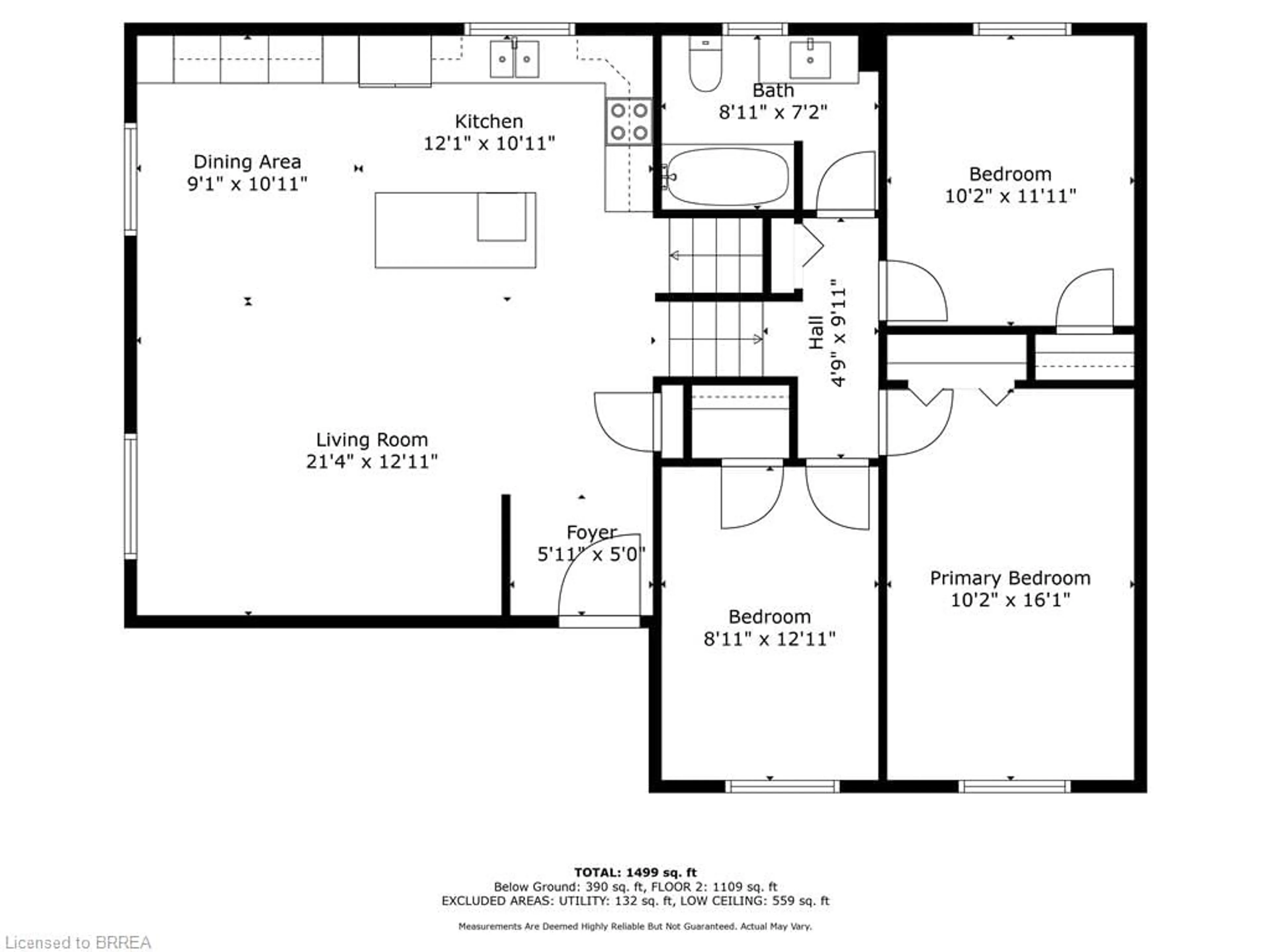 Floor plan for 49 Ashgrove Ave, Brantford Ontario N3R 6E3