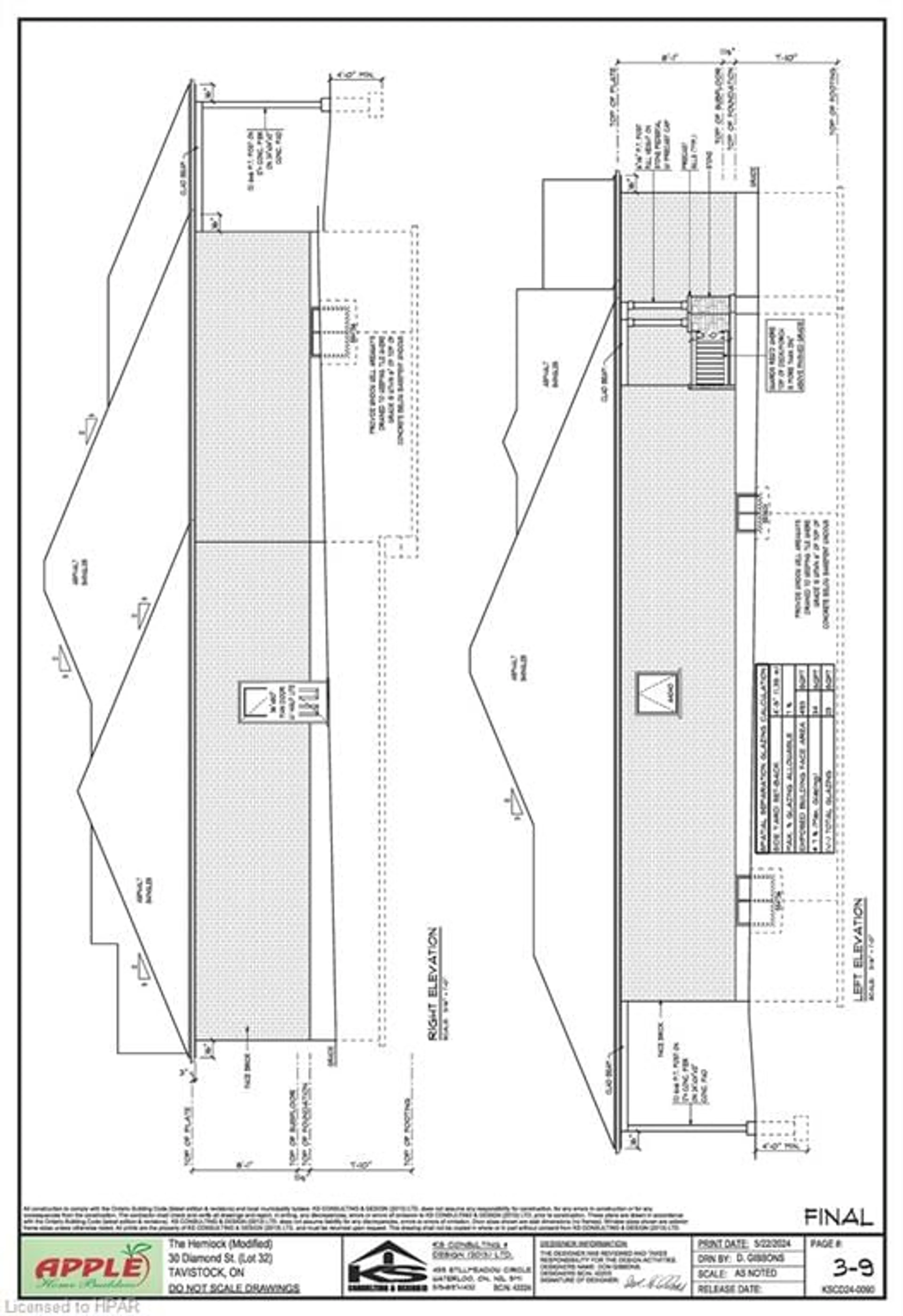 Floor plan for 30 Diamond St, Tavistock Ontario N0B 2R0